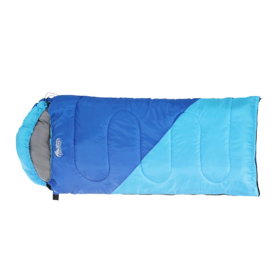 3 Weisshorn Sleeping Bag Kids Single 172cm Thermal Camping Hiking - Blue, 3 of 6