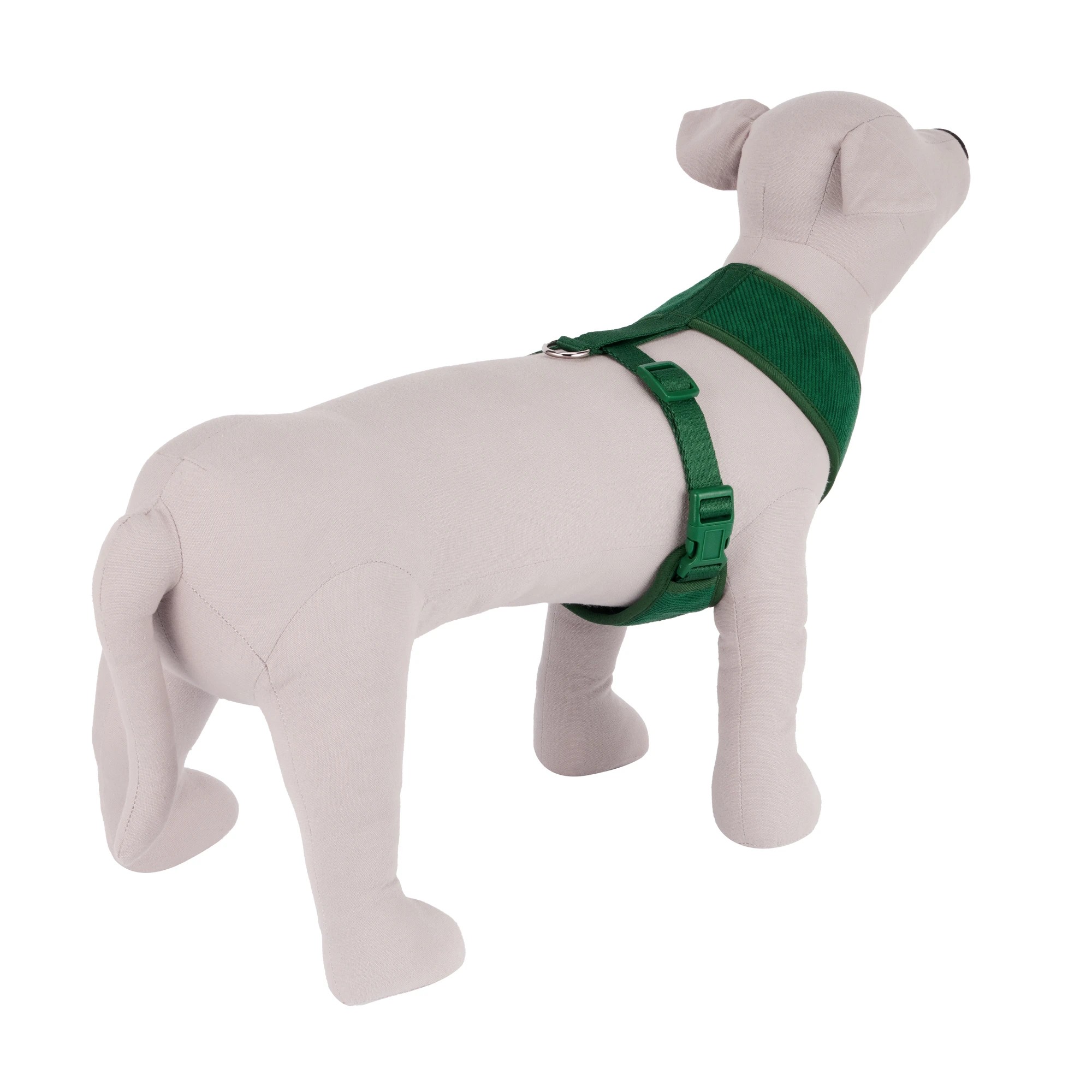 3 Pet Corduroy Harness - Large, Deep Green, 3 of 9