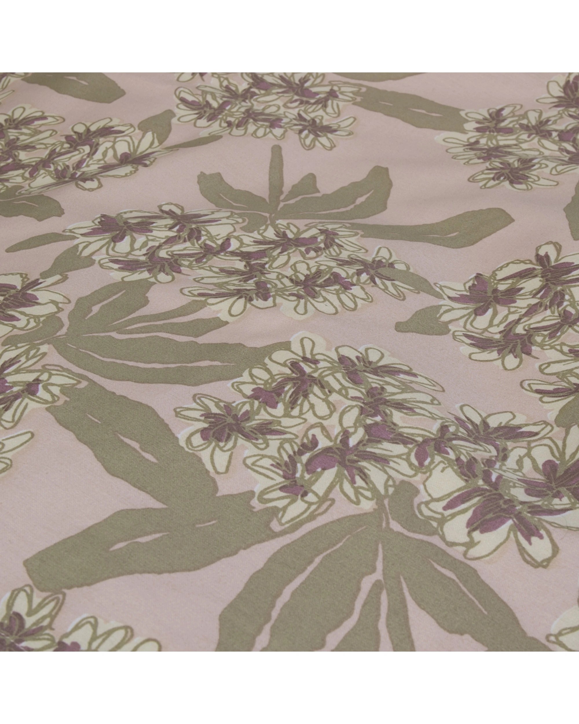 2 Ardor Boudoir Jasmine Cotton 250TC Quilt Cover Set Elderberry - Double Bed - Purple, 2 of 2