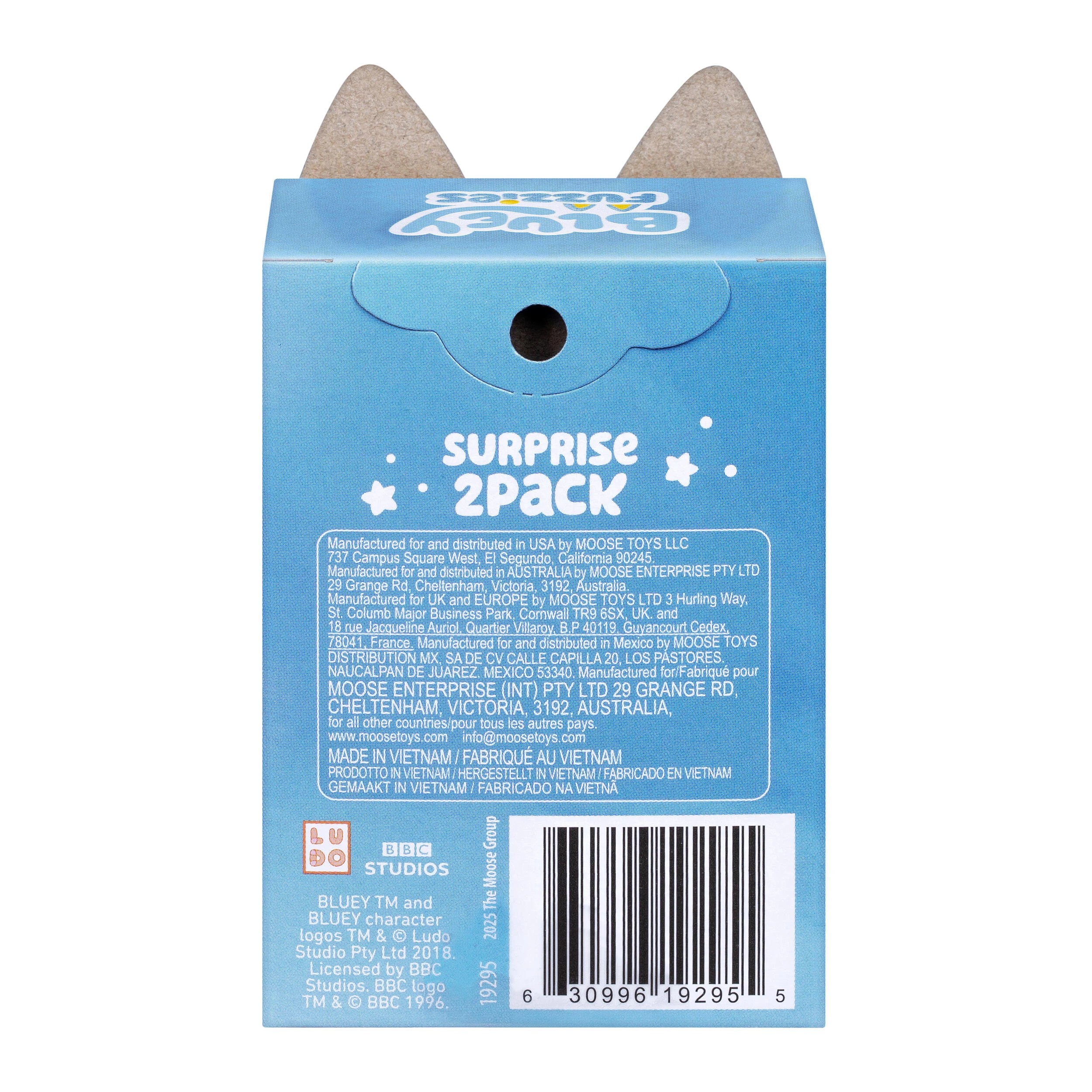 6 2 Pack Bluey Fuzzies S1 Collectible - Assorted - Multi, 6 of 6