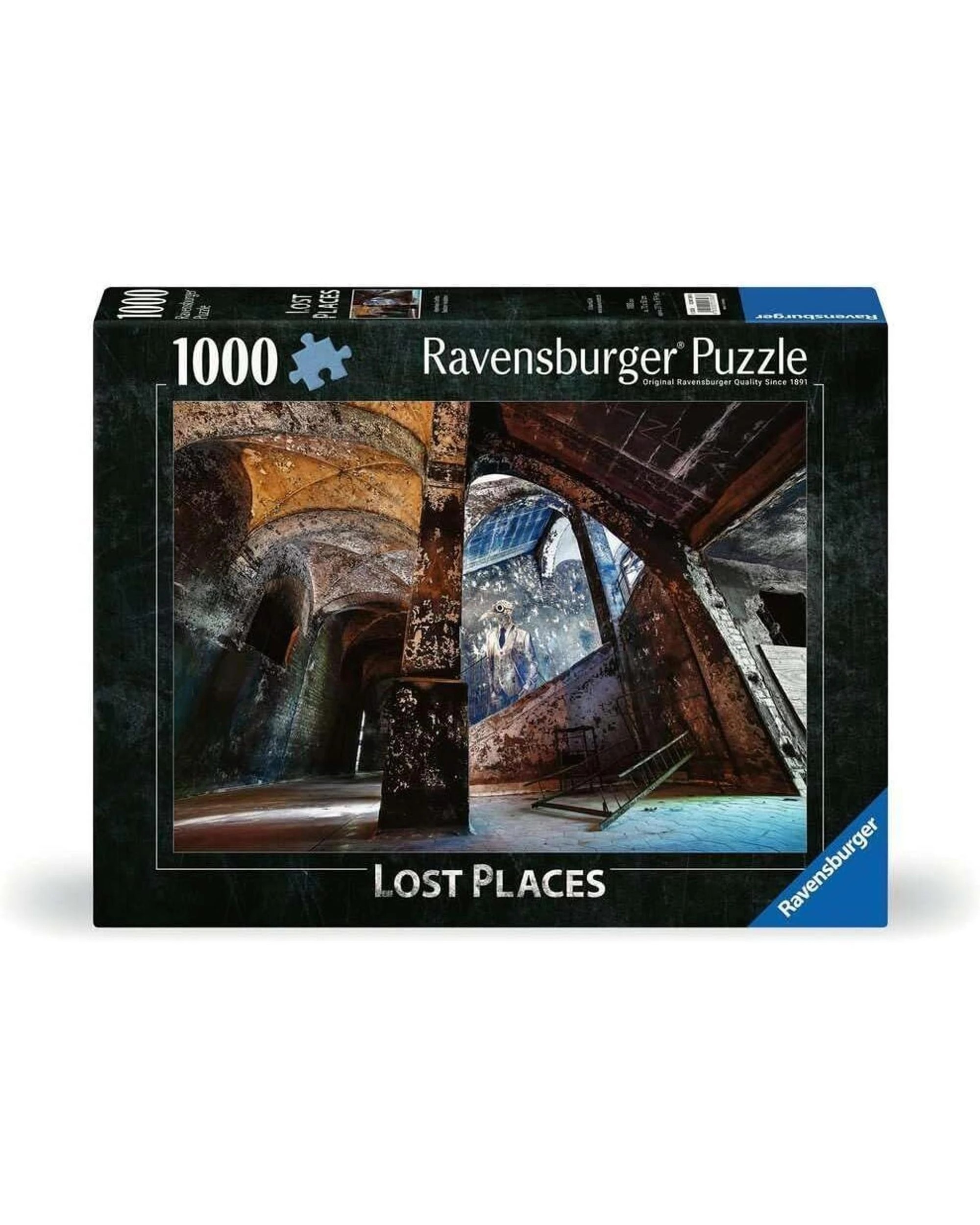 1 Ravensburger Lost Places Alpenhaus Graffito 1000 Piece Puzzle, 1 of 3