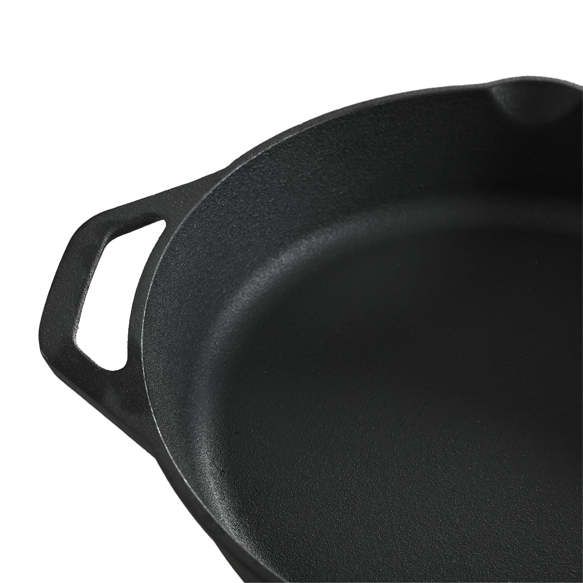 6 Toque 27Cm Cast Iron Frying Pan And Cast Iron Pot Set, 6 of 9
