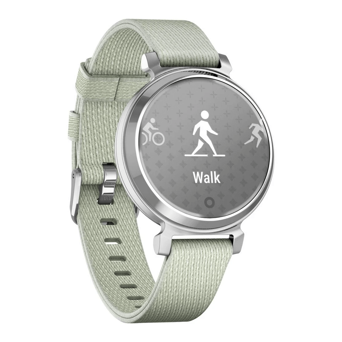 5 Garmin Lily 2 Smartwatch Silver Grey Fabric Band, 5 of 6