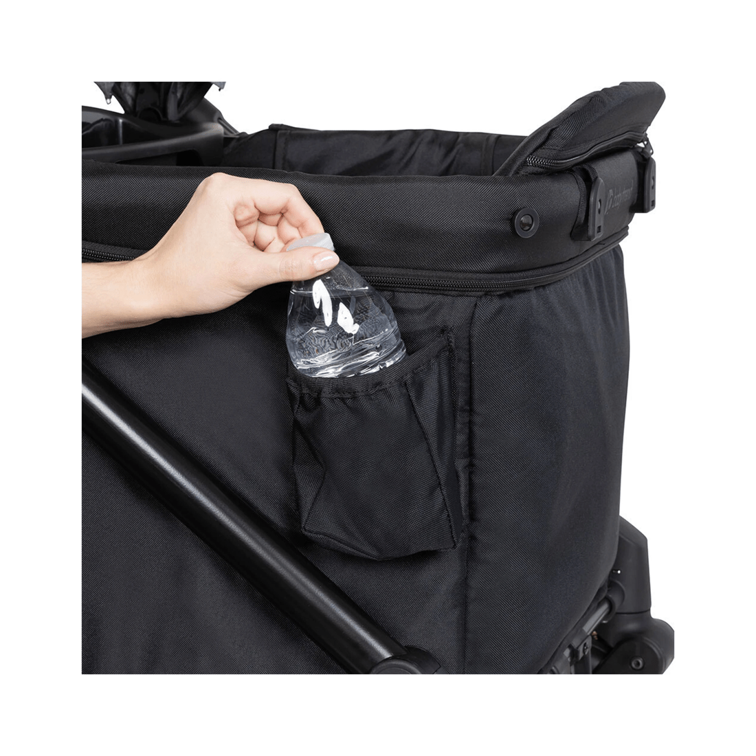 9 Baby Trend Expedition 2 In 1 Stroller Wagon With Canopy In Evening Colour
 - Grey, 9 of 9