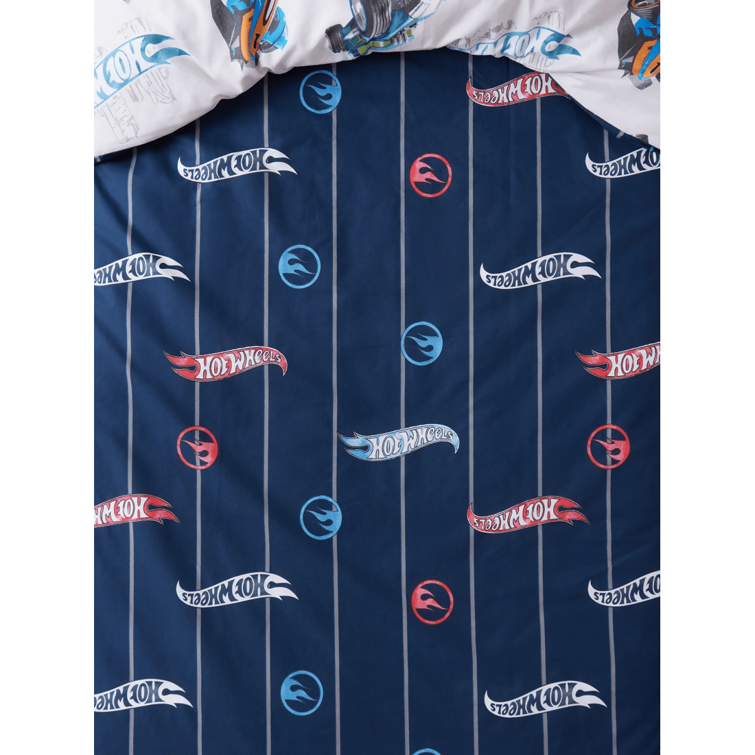 4 Hot Wheels Kids Quilt Cover Set
 - Double Bed
 - Blue, 4 of 4