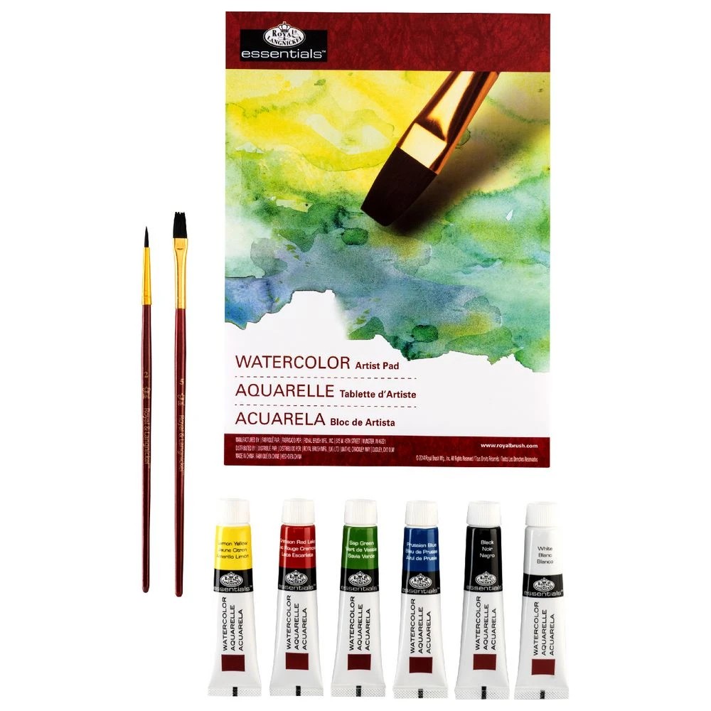 3 Royal & Langnickel Essentials Watercolour Paint Set 9 Piece, 3 of 5
