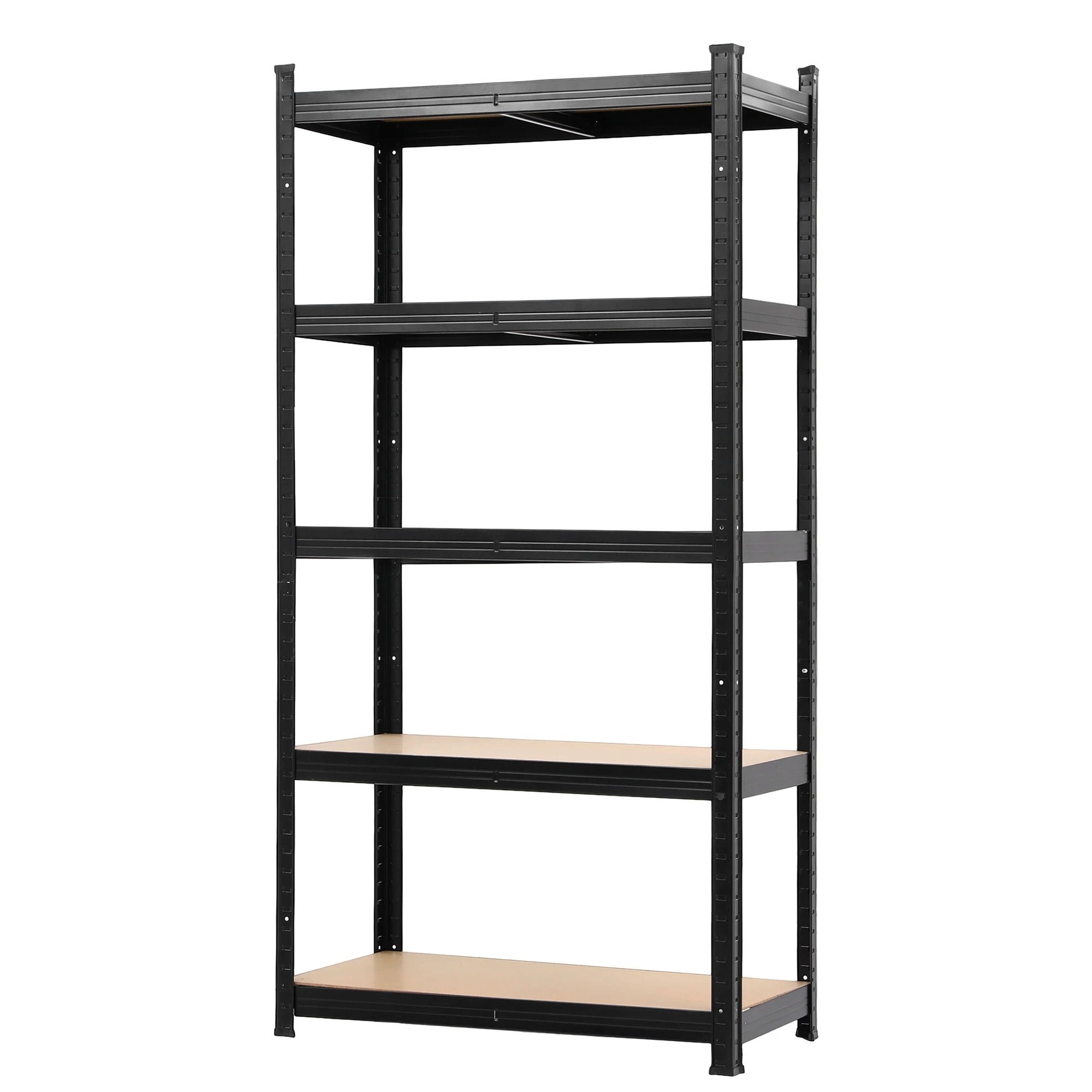 1 Giantz Garage Shelving 1.6X0.8m Warehouse Shelves Storage Rack Pallet Racking - Black, 1 of 1