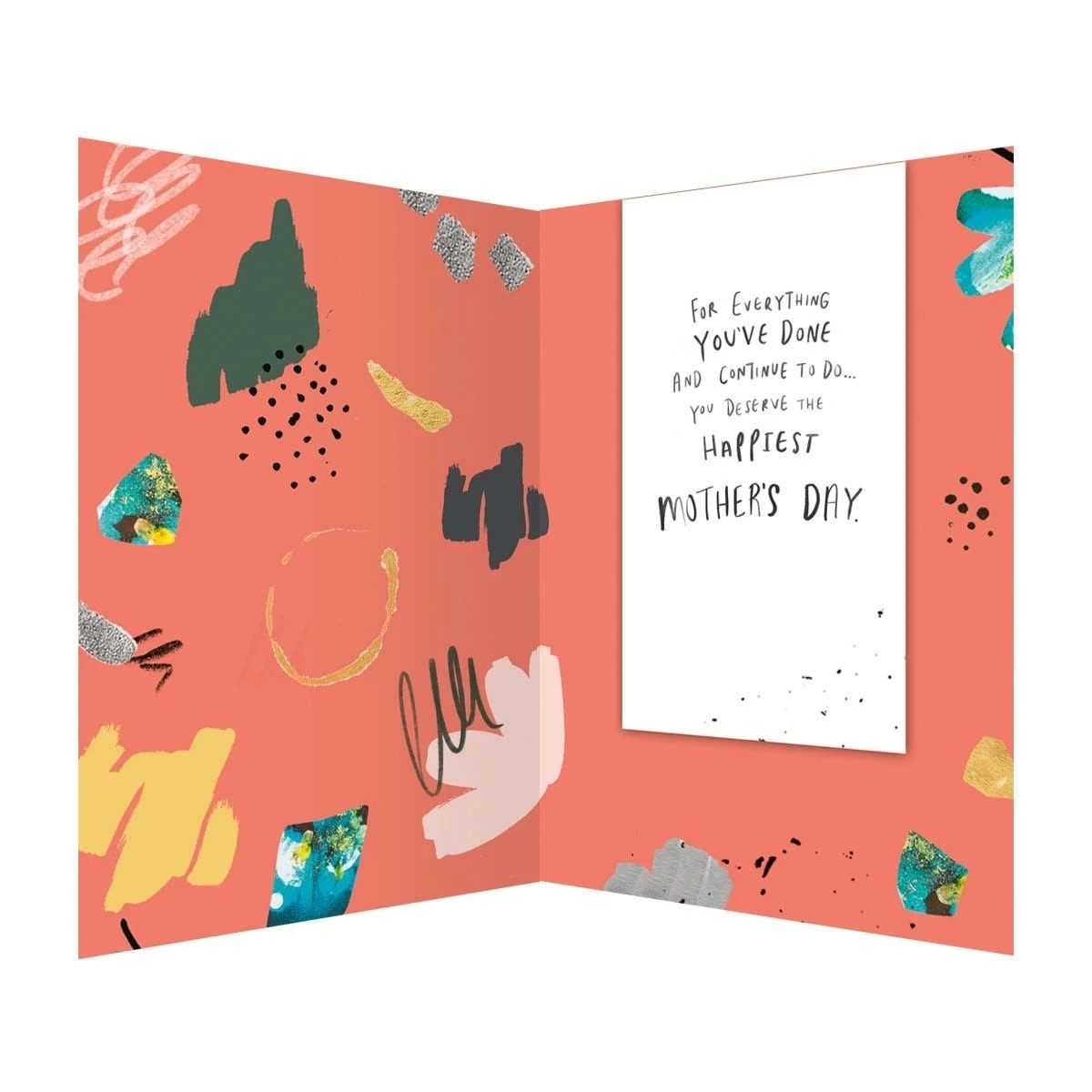 3 Hallmark Mother's Day Card - Colourful Abstract, 3 of 3