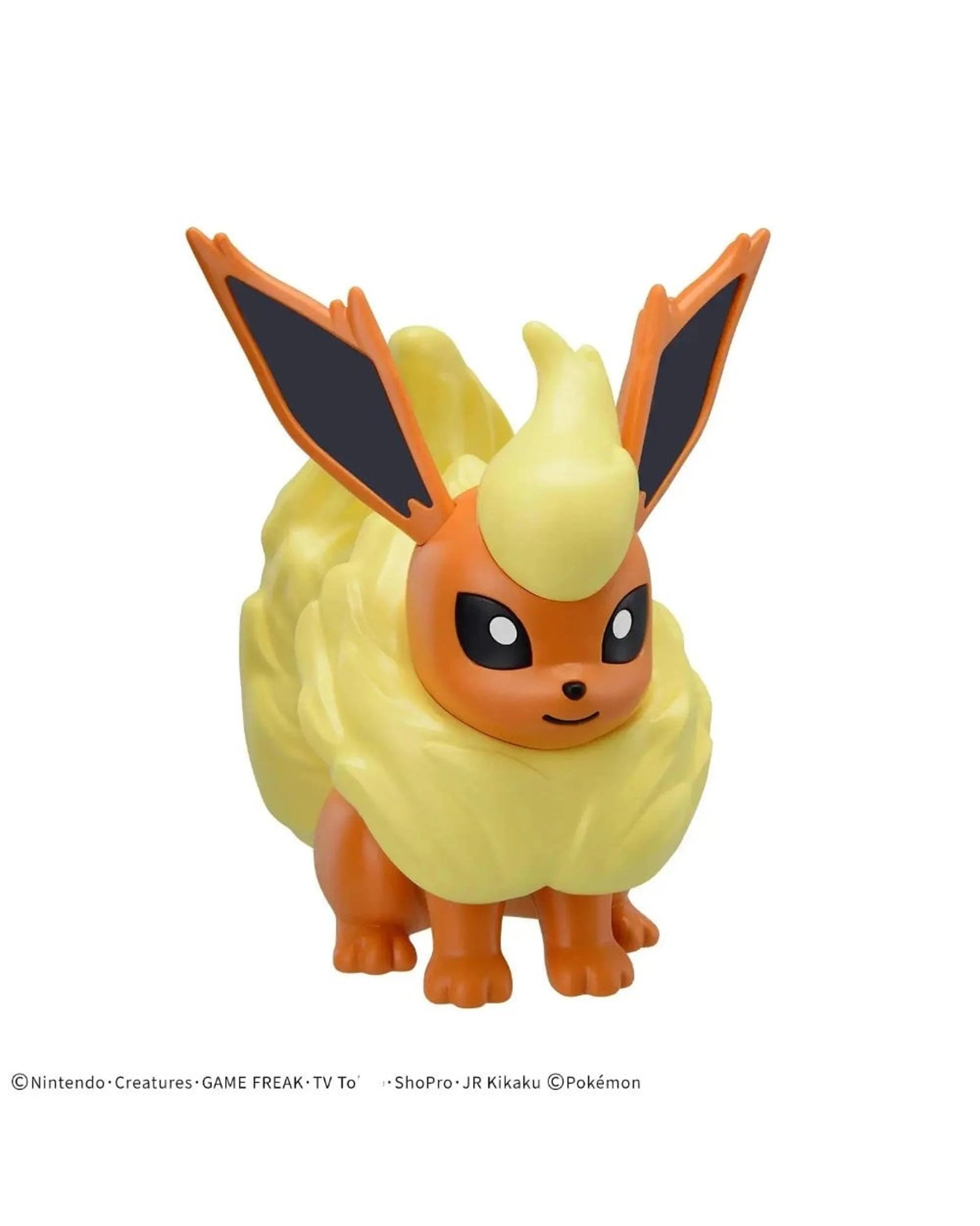 3 Pokemon Quick!! Flareon 25 Plastic Model Kit, 3 of 3