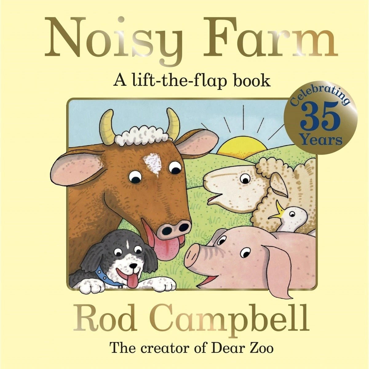 1 Noisy Farm - A Lift-the-Flap Book by Rod Campbell, 1 of 2