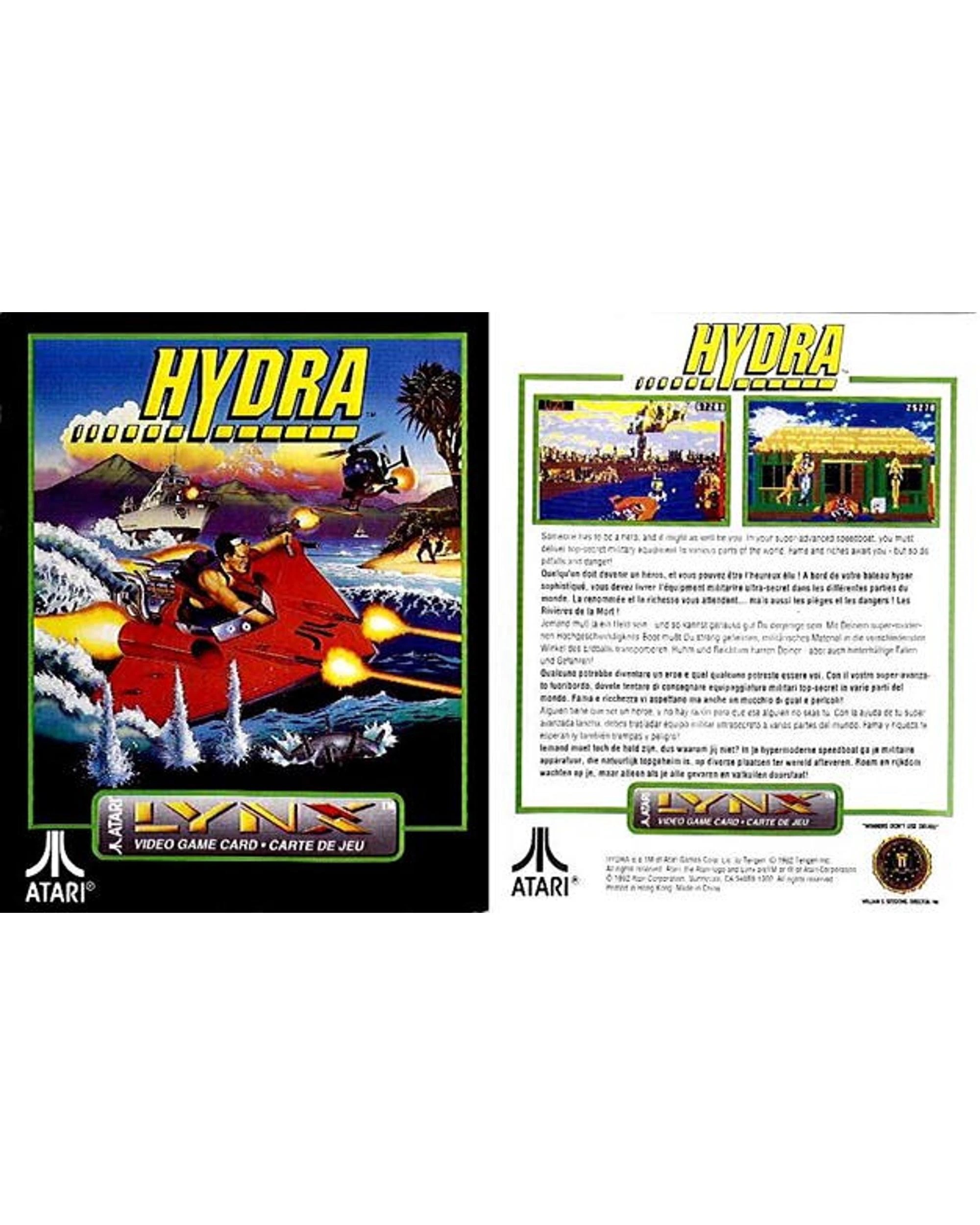 2 Hydra - Atari Lynx, 2 of 2