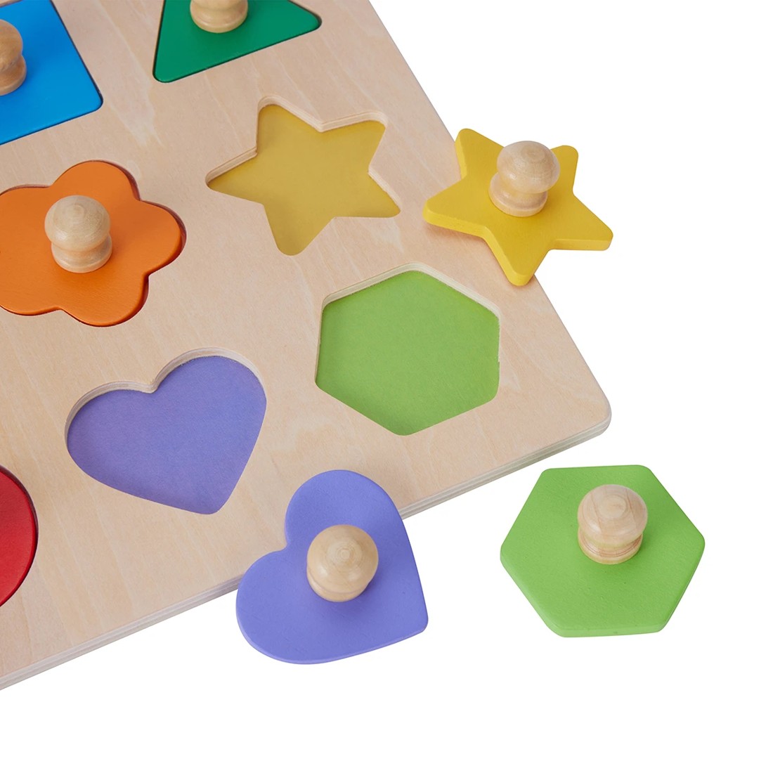 4 Wooden Shape Puzzle, 4 of 7