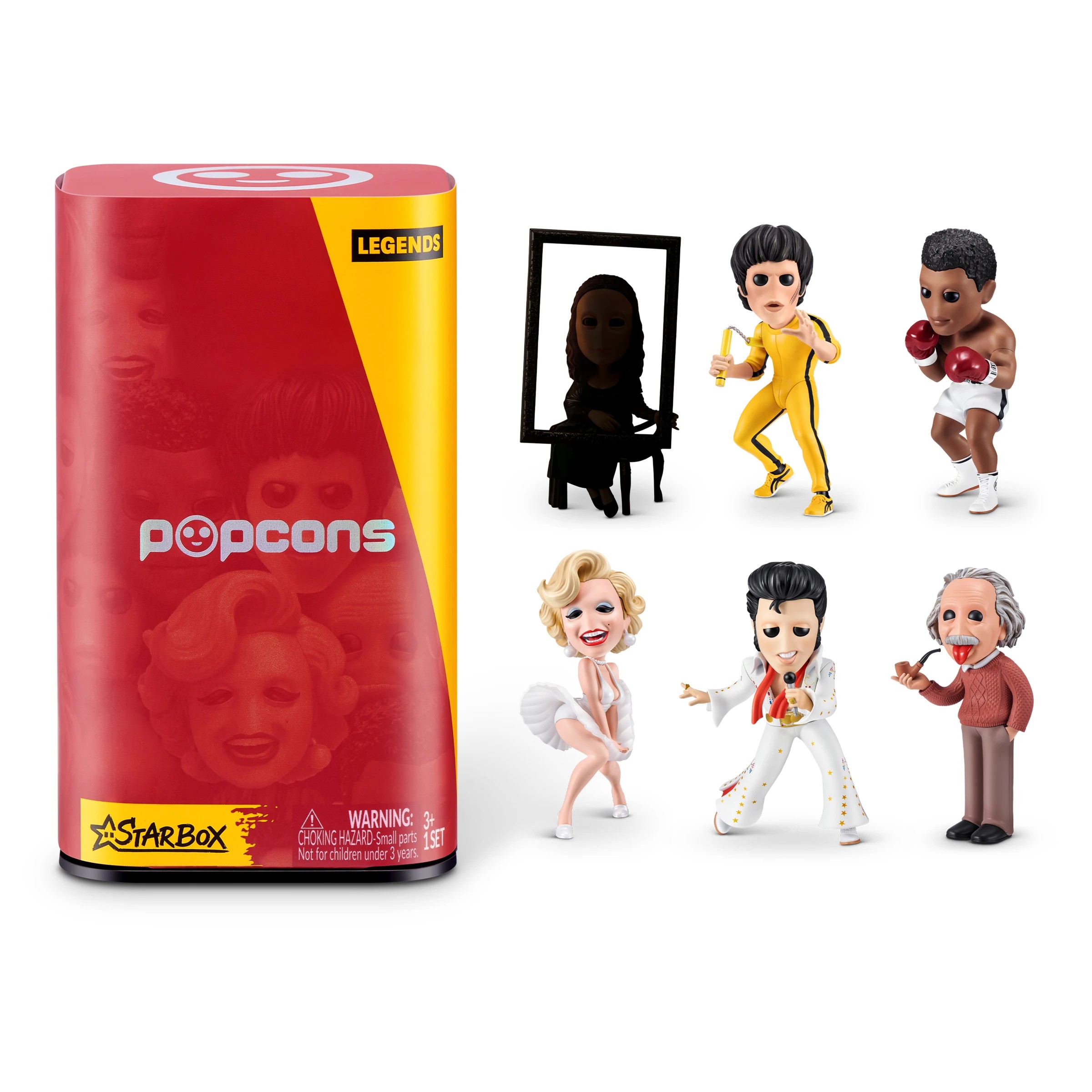 1 Starbox Popcons Legends by Starbox Figurine - Assorted, 1 of 8