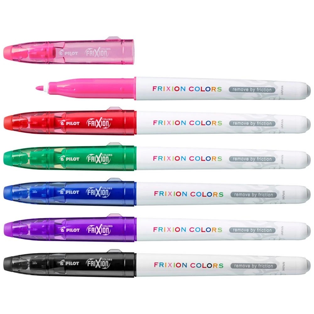 3 PILOT FriXion Colors Erasable Markers Assorted 6 Pack, 3 of 7