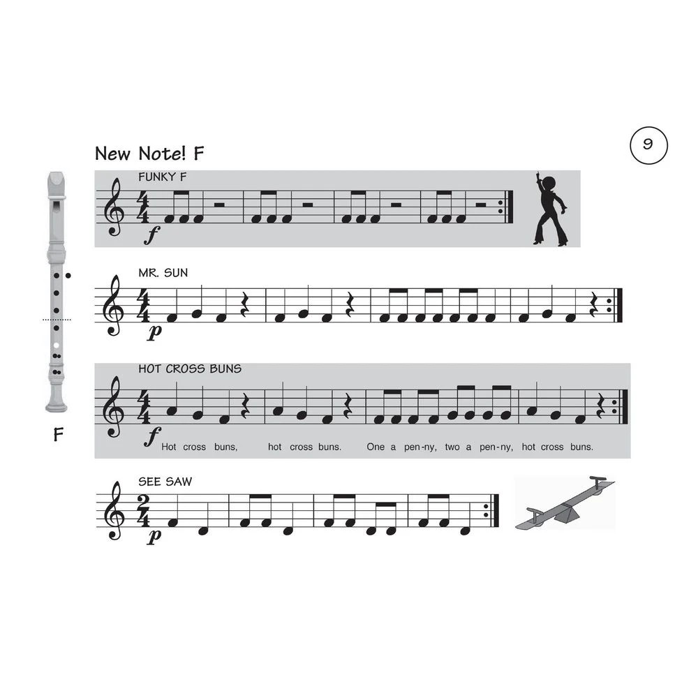 3 My Mini Music Book 5 Recorder & Keyboard Version, 3 of 5