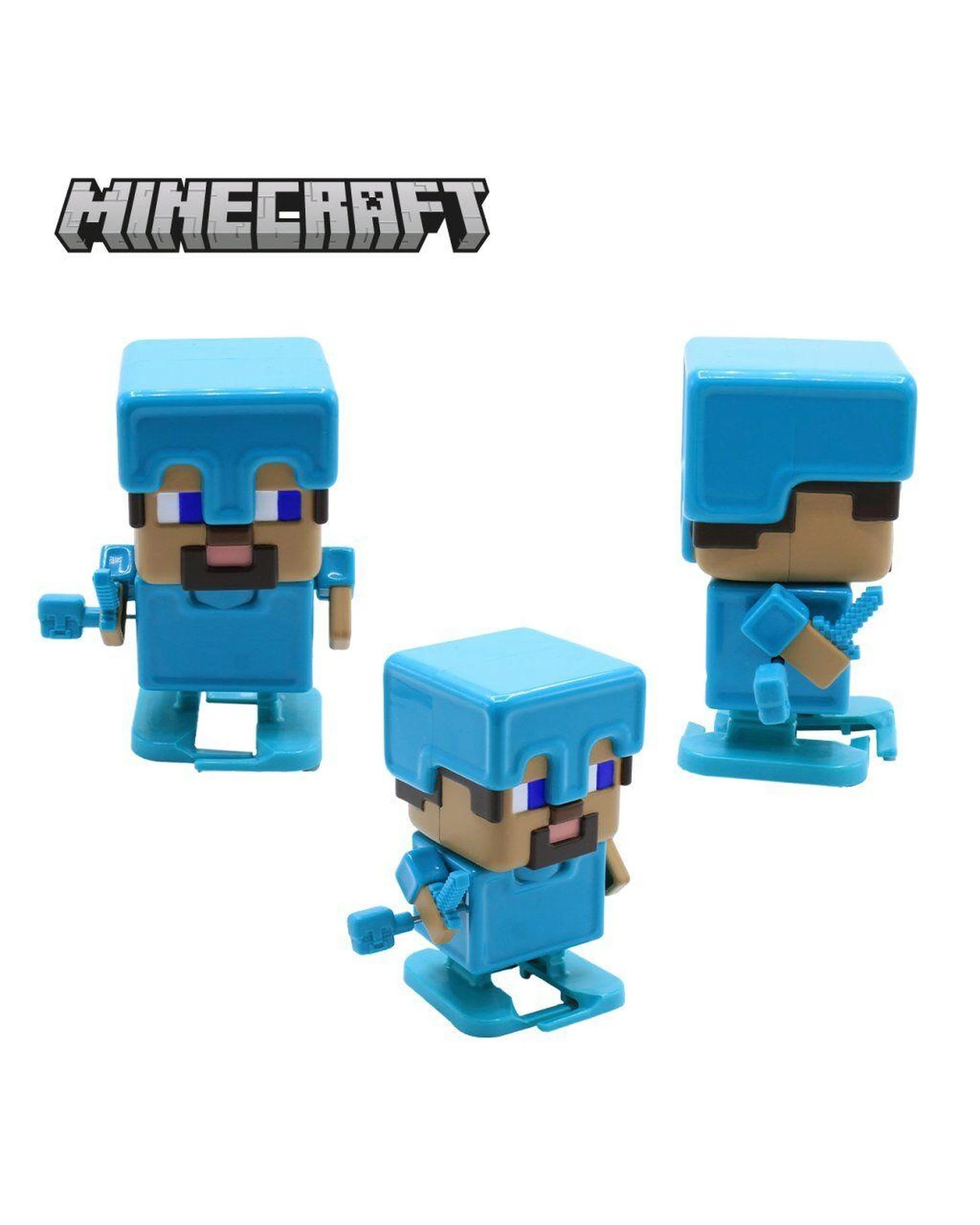 Just Toys Intl. Minecraft Winders Collectible Wind-Up Toy, JTMIN-35239 ...