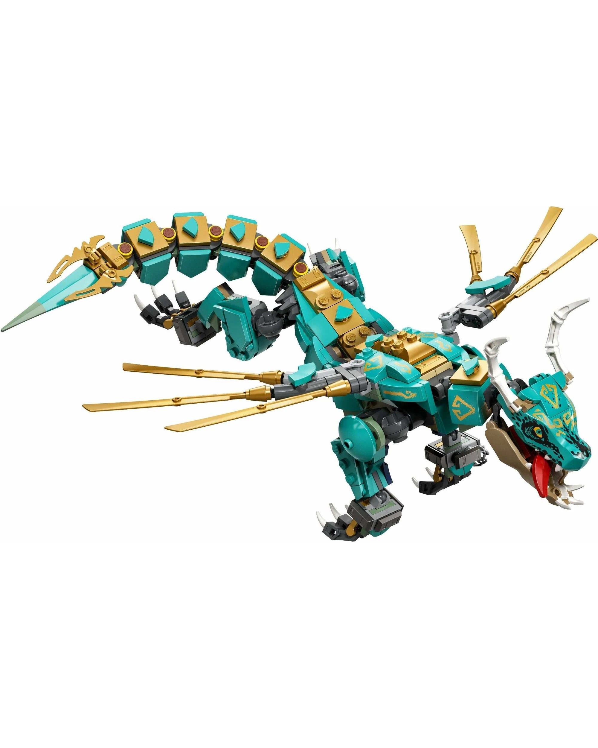 4 LEGO 71746 NINJAGO Jungle Dragon Playset, 4 of 5
