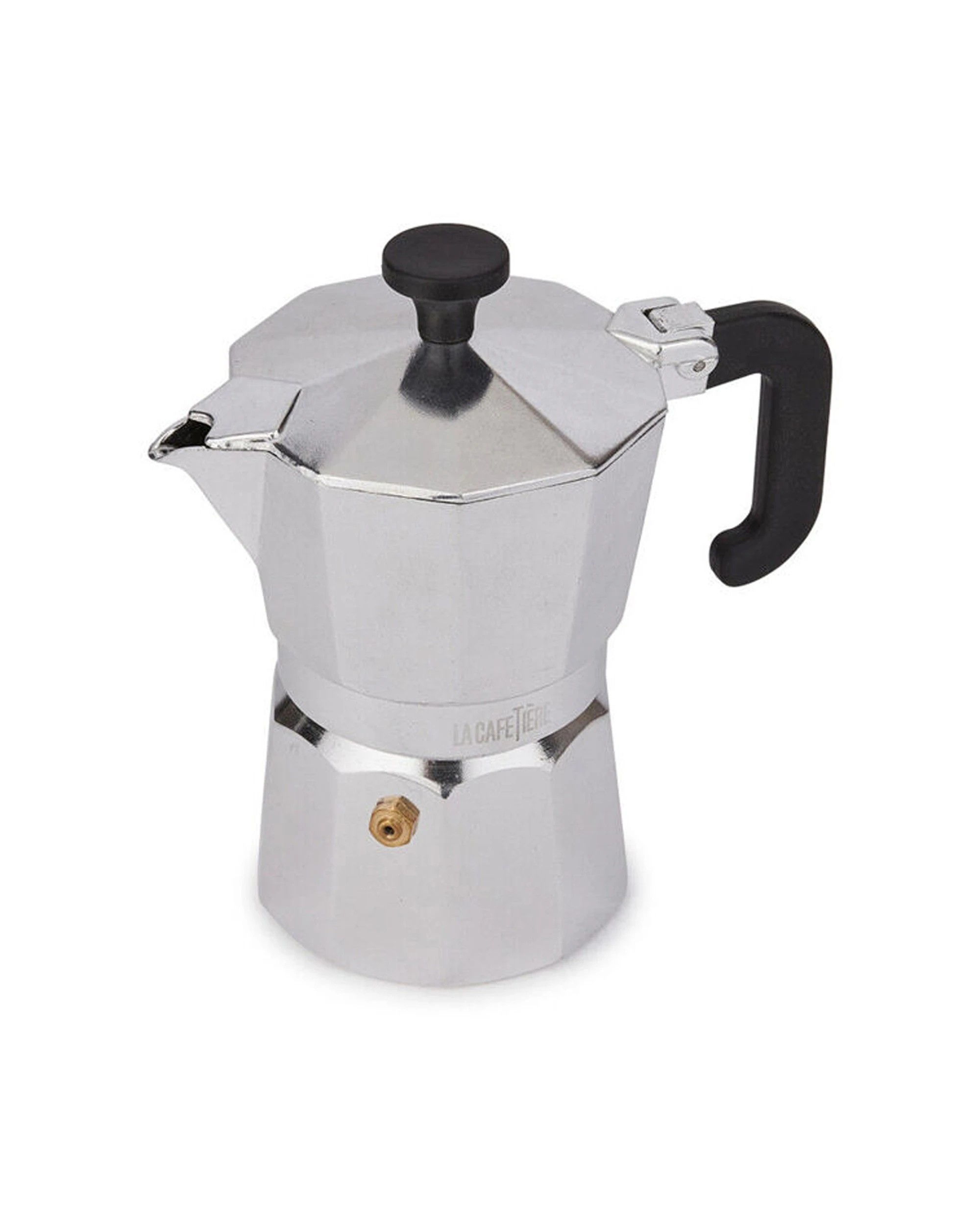 4 La Cafetiere Venice 3-Cup 150ml Aluminum Espresso Coffee Pot - Silver, 4 of 7