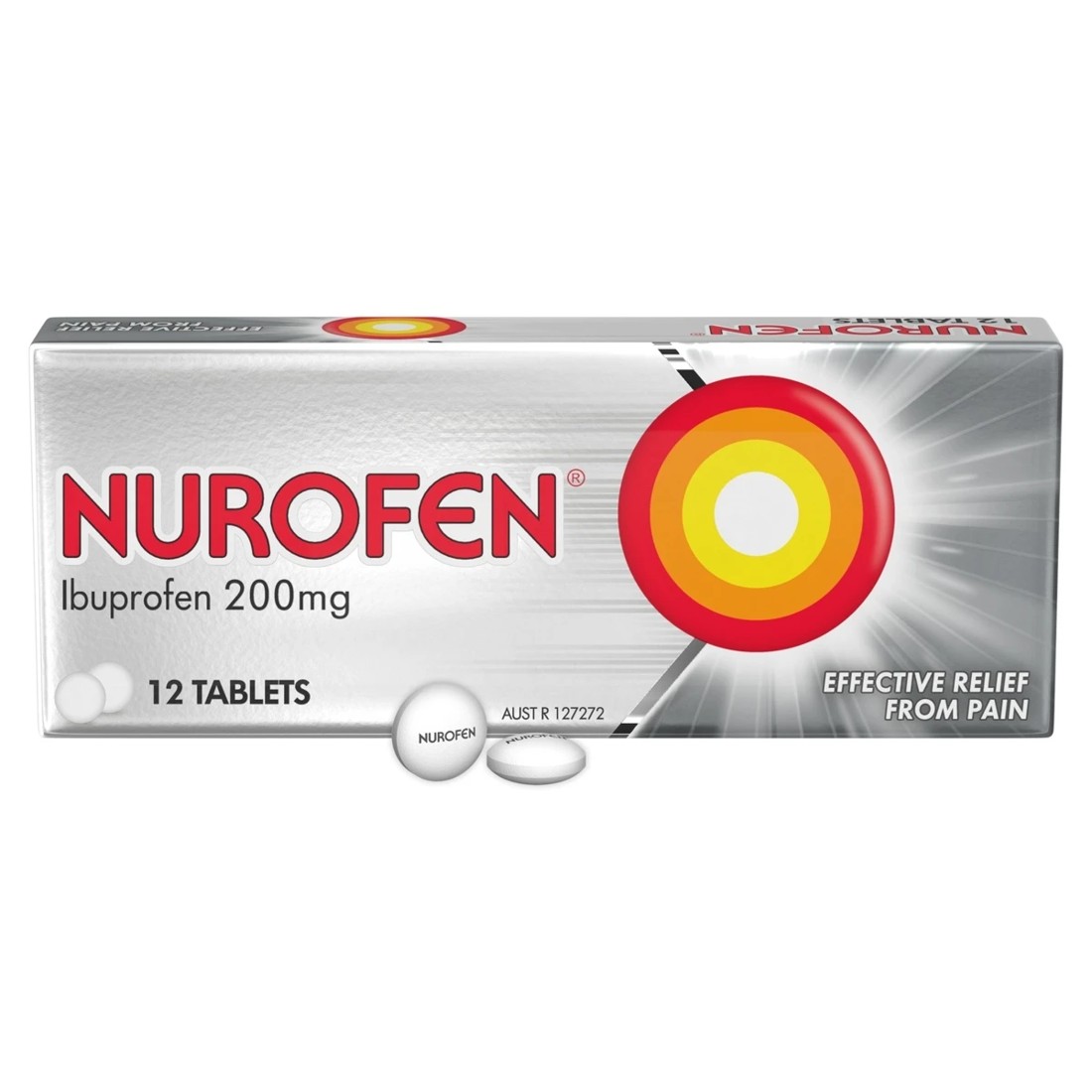 1 12 Pack Nurofen Ibuprofen 200mg tablets, 1 of 6