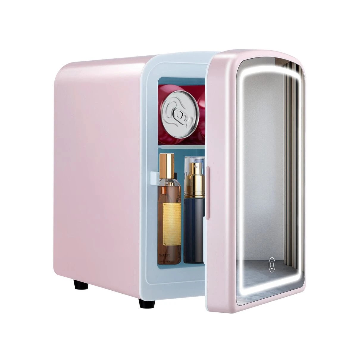 4 Maxkon 4L Mini Fridge with Dimmable Led Lighted Mirror 12V, 4 of 4