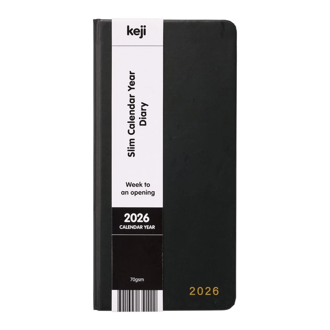 1 Keji Slim Week to View 2026 Diary Black, 1 of 7