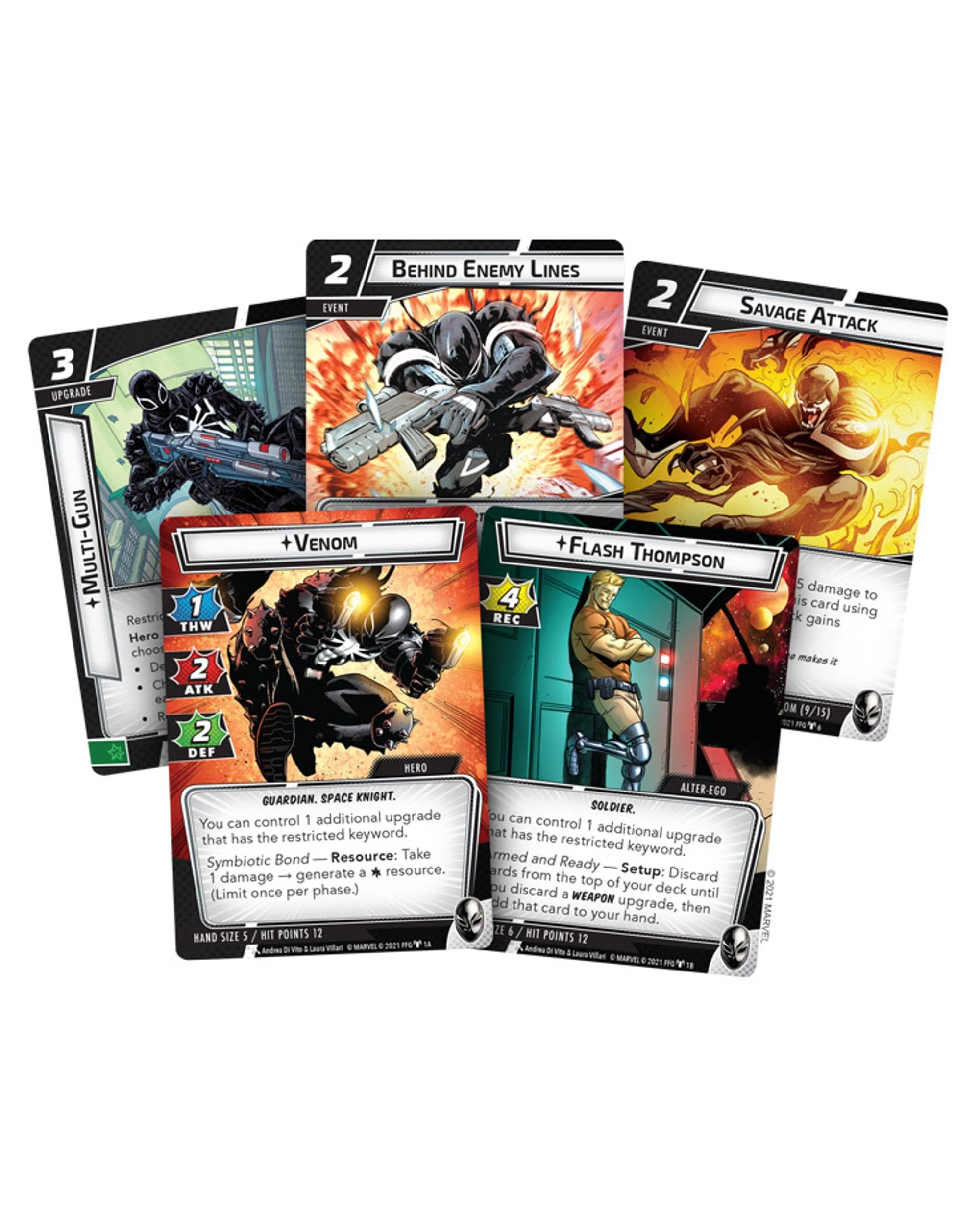 2 Marvel Champions: The Card Game Venom Hero Pack, 2 of 2
