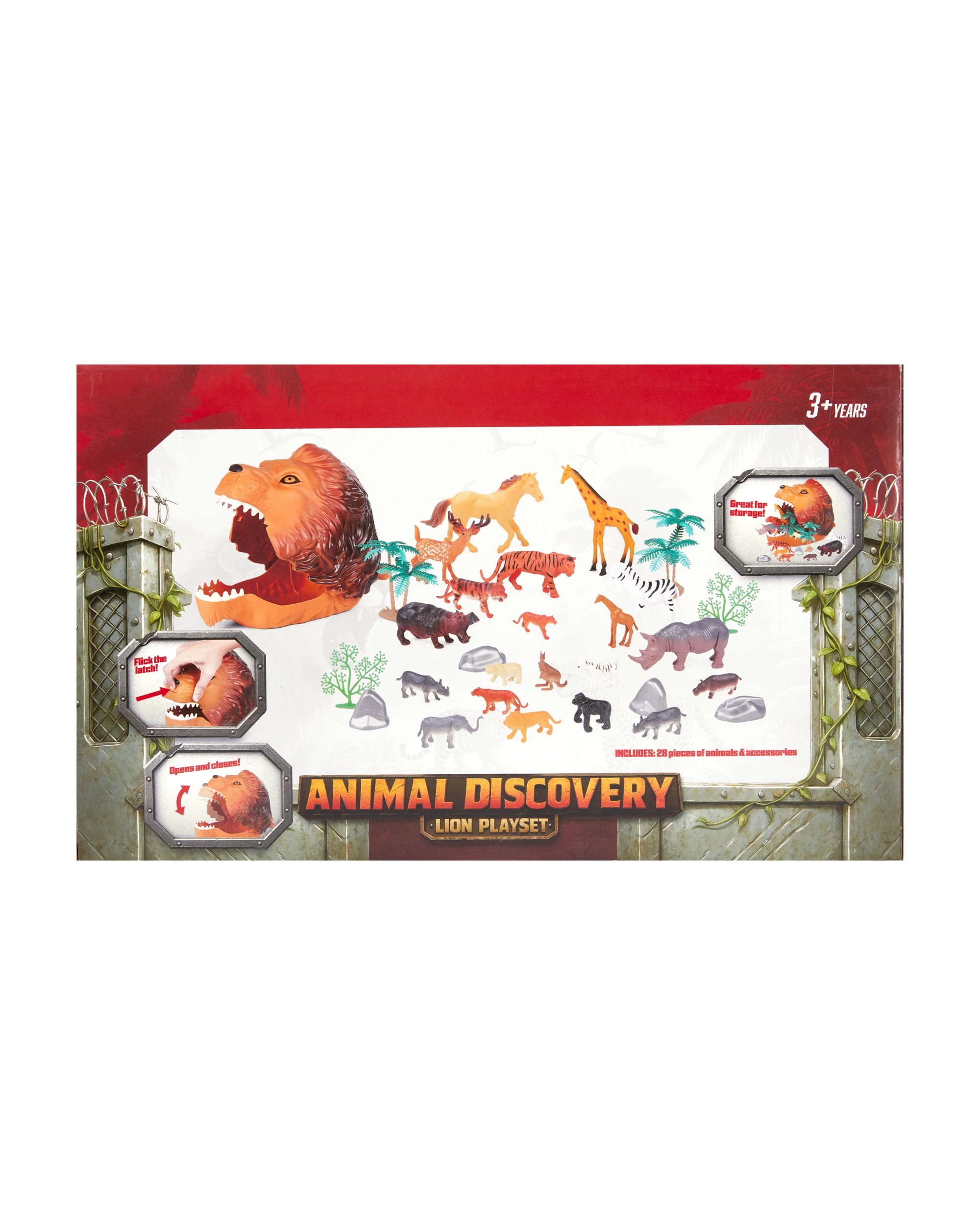 4 28 Piece Animal Discovery Lion Playset, 4 of 4