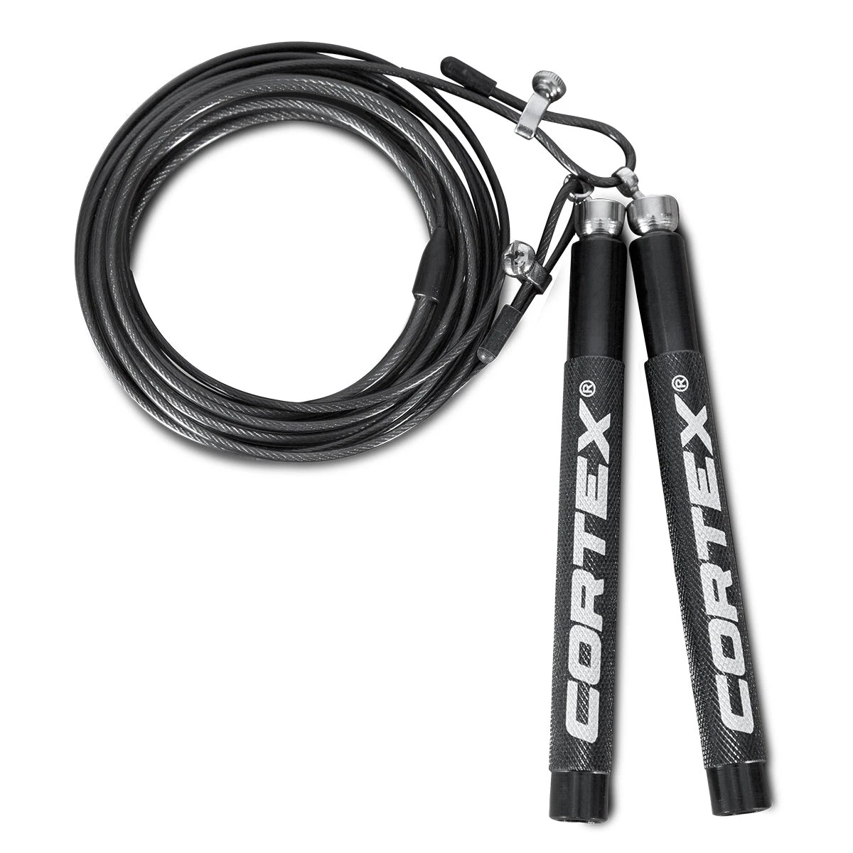1 CORTEX Speed Skipping Rope in Black, 1 of 3