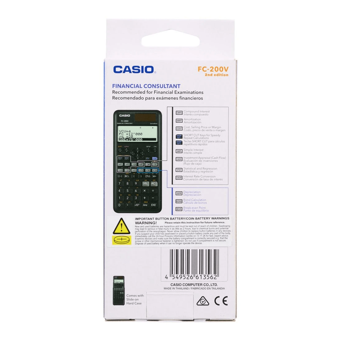 4 Casio FC200V2 Financial Calculator, 4 of 4
