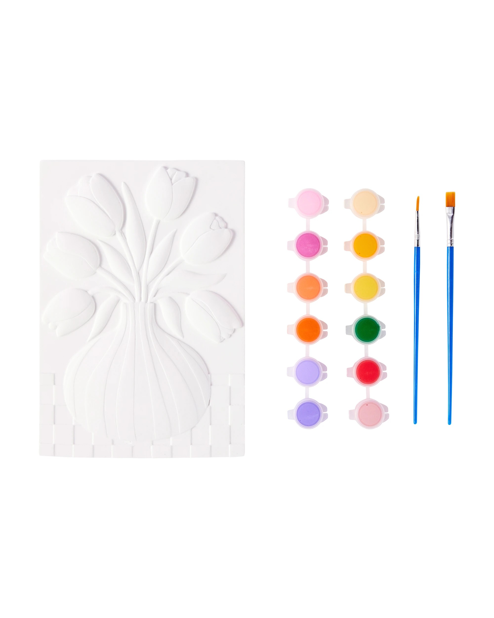 2 3D Plaster Painting Kit - Tulip, 2 of 3