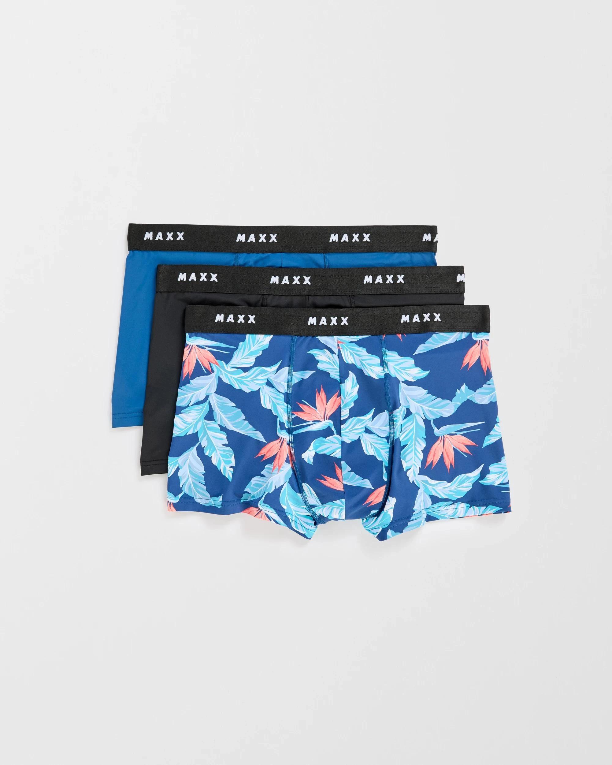 1 Maxx Microfibre 3 Pack Trunks JUNGLE, 1 of 4