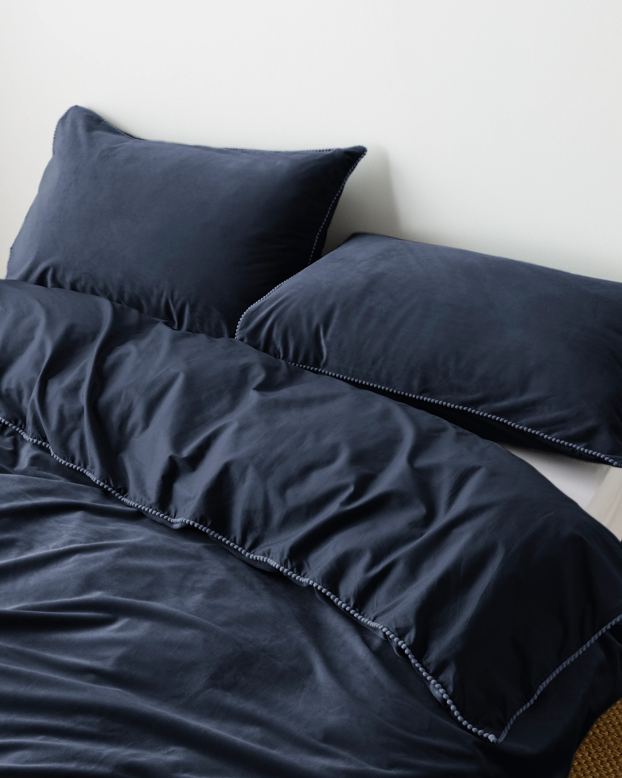 2 Target Lacy Velvet Quilt Cover Set - King Bed - Blue, 2 of 3