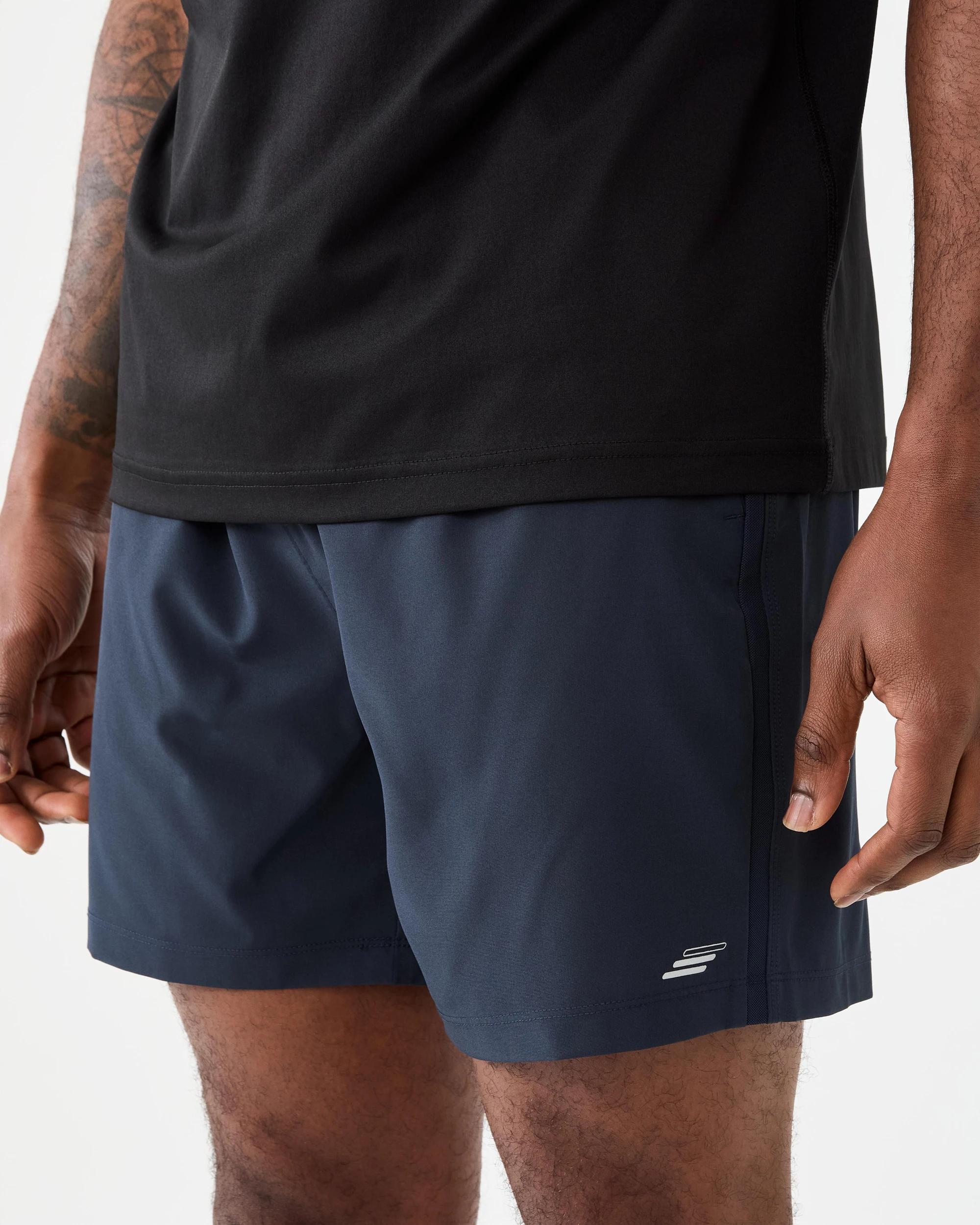 2 Active Mens Woven Stretch Shorts Shade Navy, 2 of 8