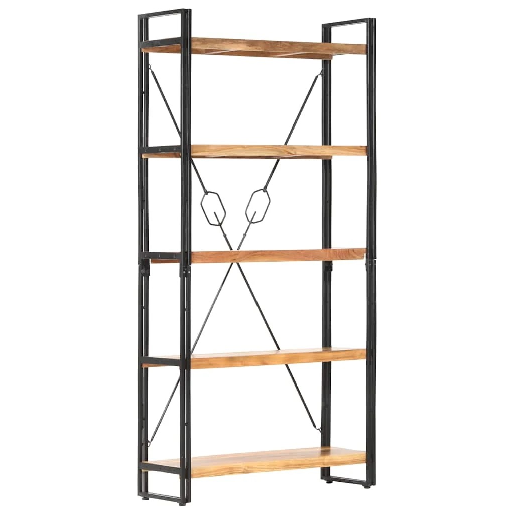 9 vidaXL Bookcase Industrial - Brown, 9 of 10