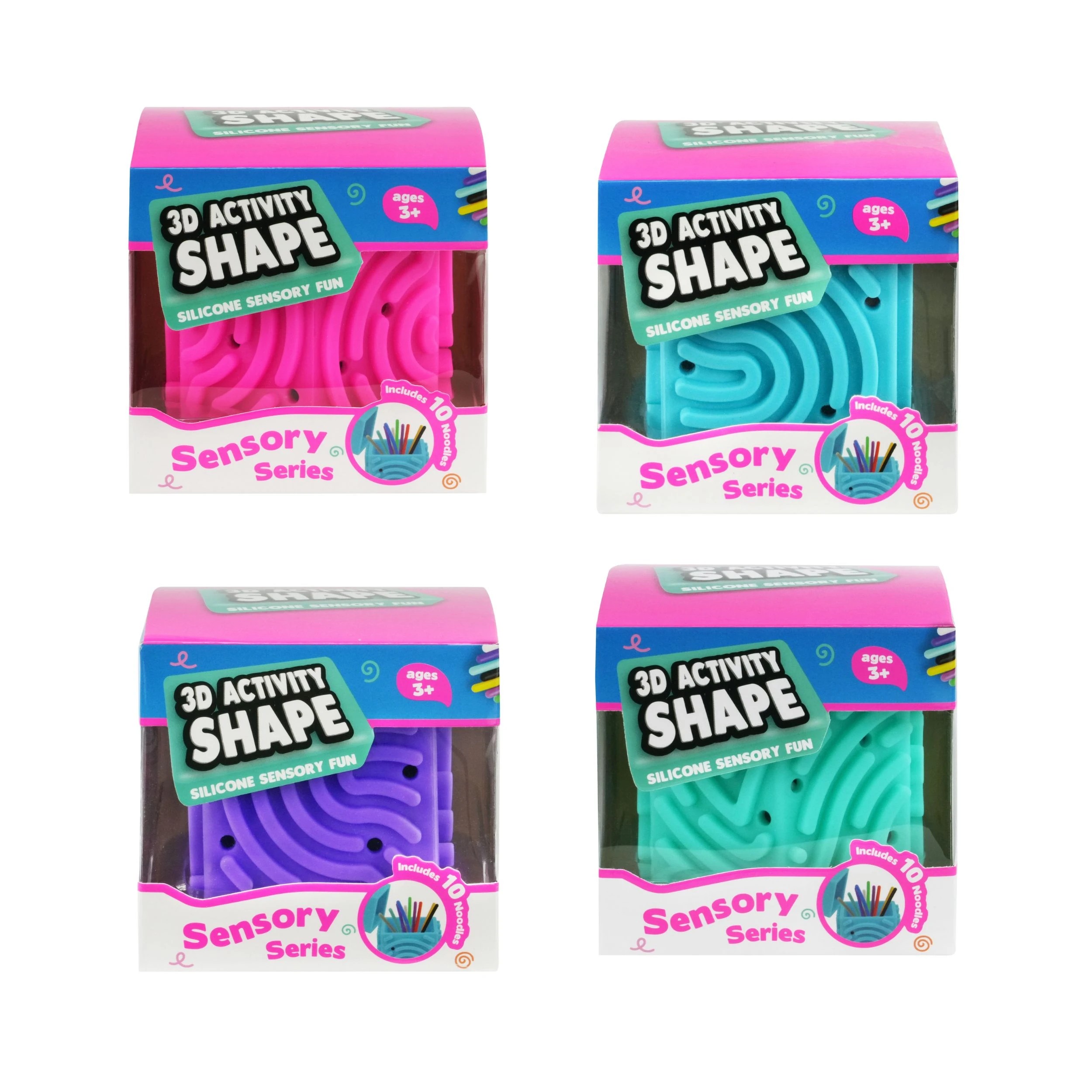 2 Trend Hub Sensory Series 3D Activity Shape - Assorted, 2 of 3