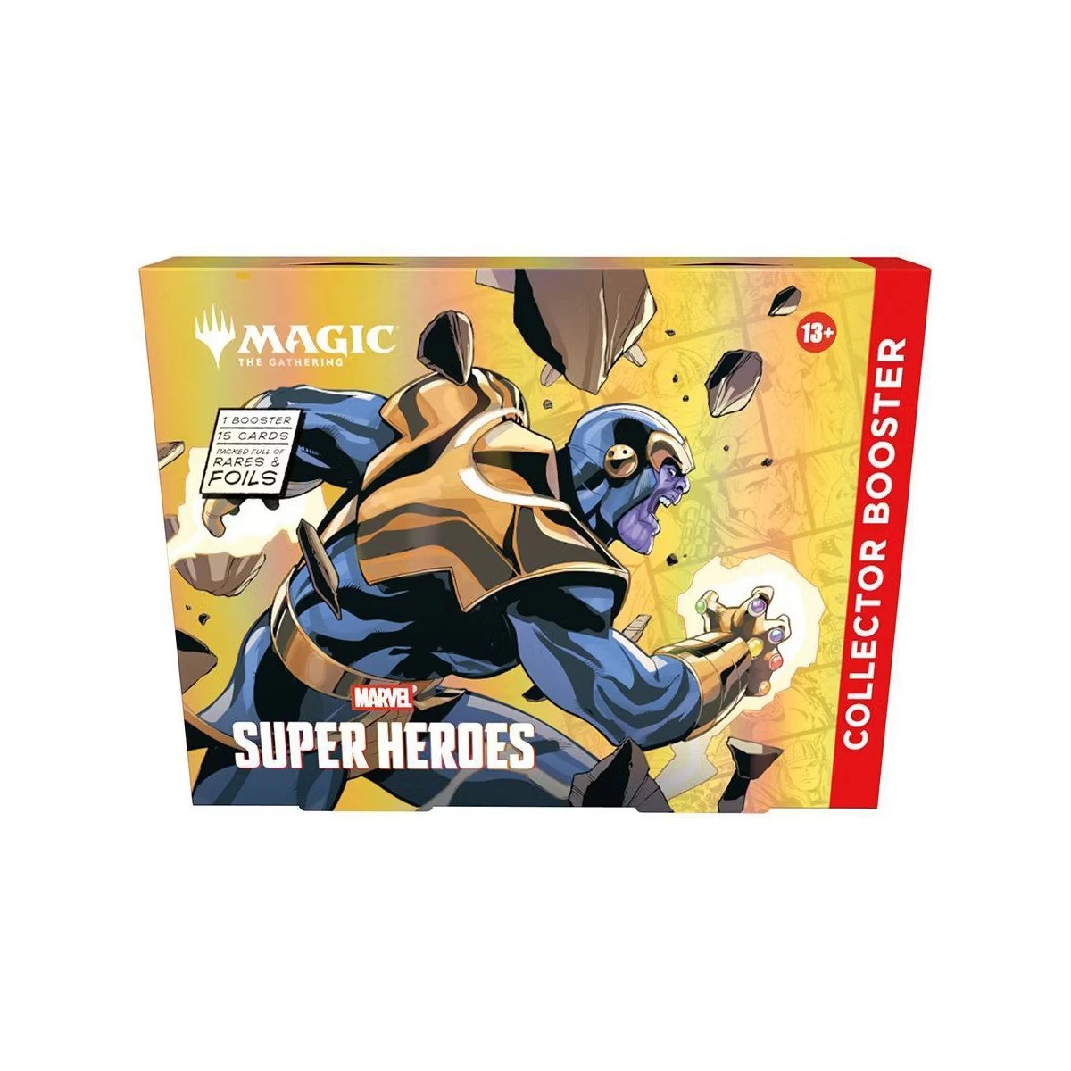 1 Magic The Gathering Marvel Super Heroes Collector Booster, 1 of 1