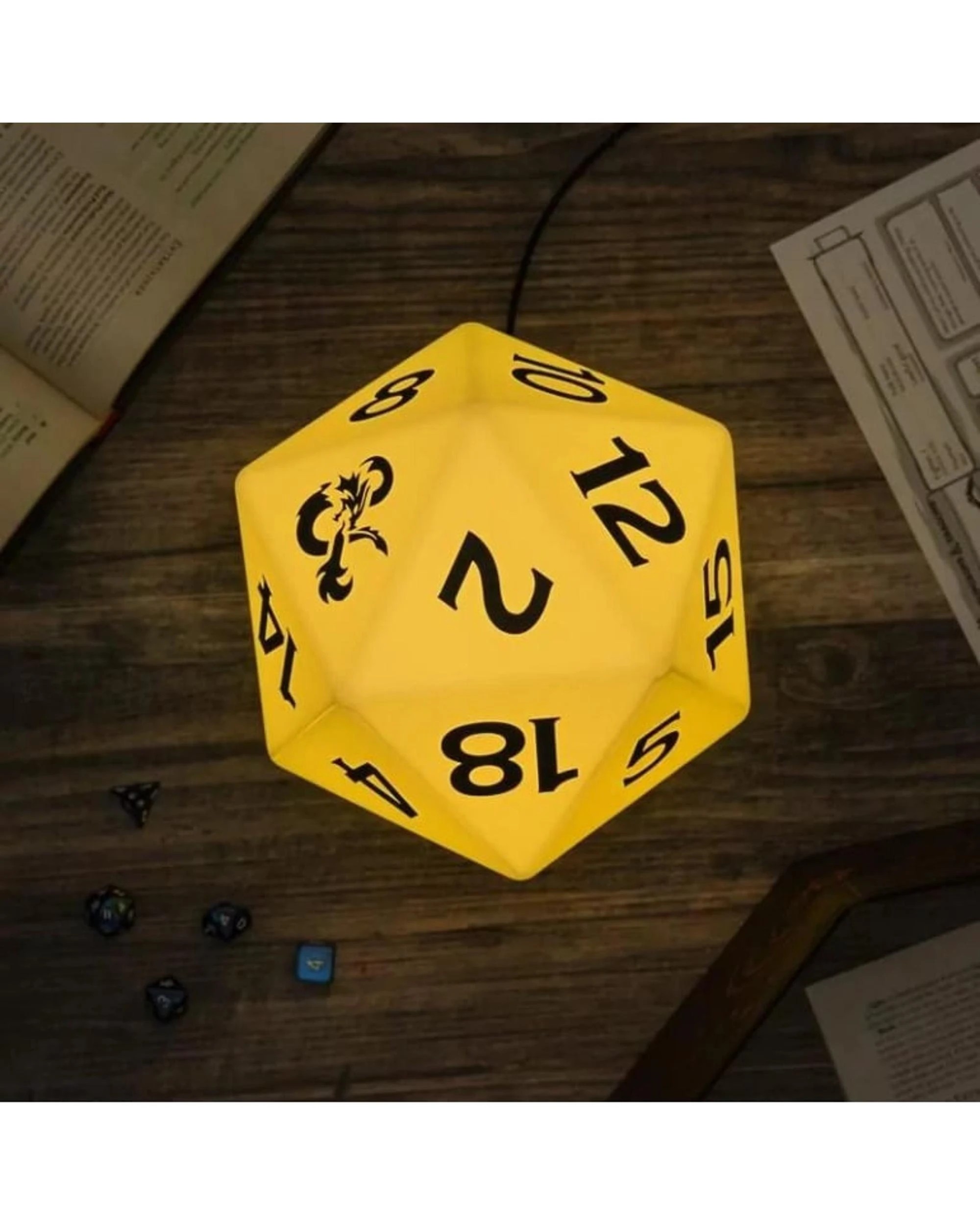 3 Paladone Dungeons and Dragons D20 Light, 3 of 8