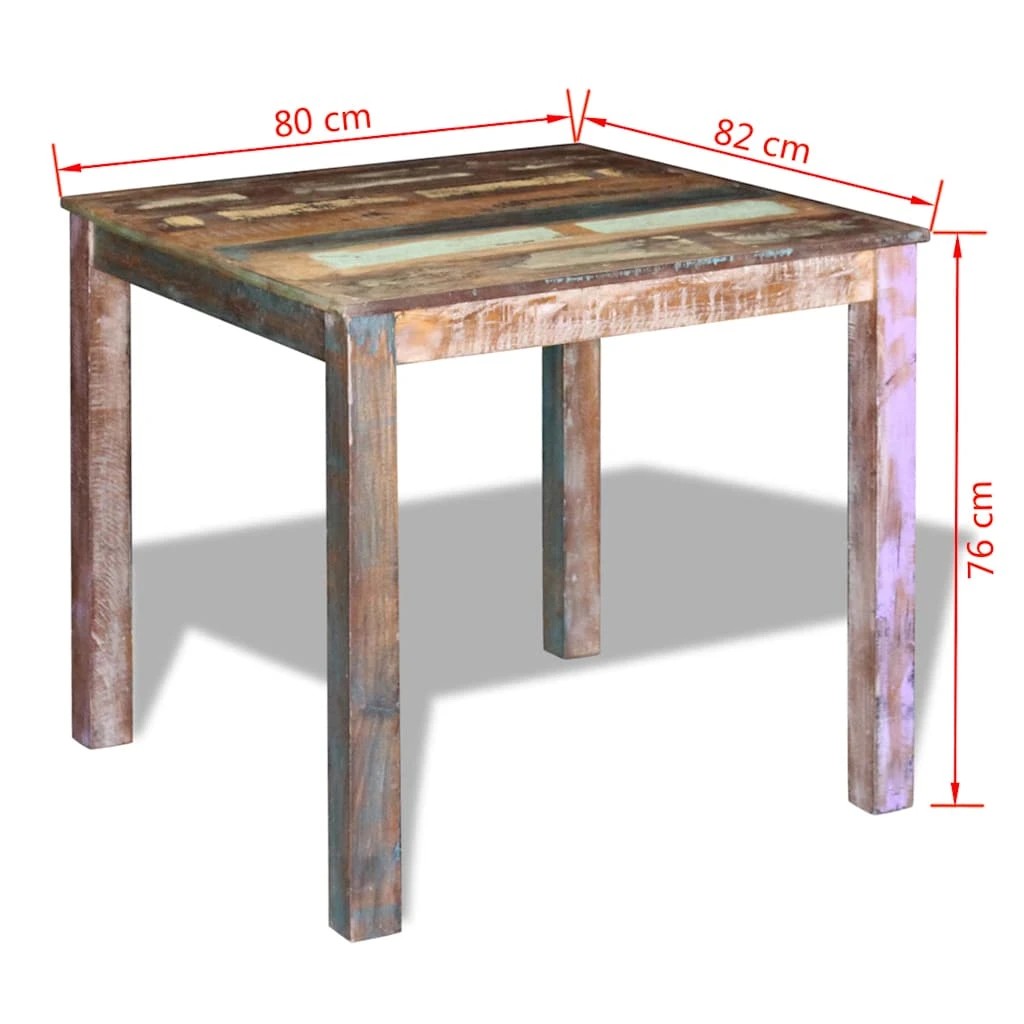 8 Vidaxl Dining Table Wooden Dining Table - Multi, 8 of 8