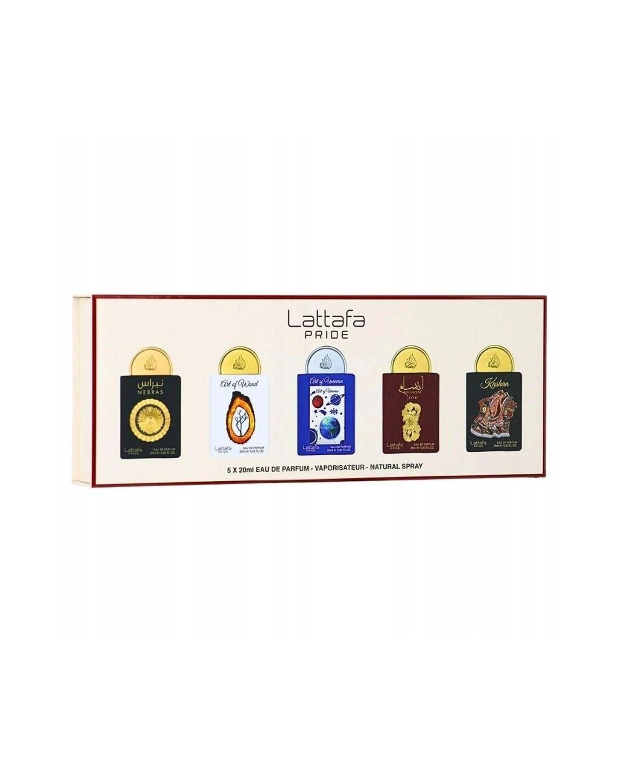 1 Lattafa Pride Nebras 5 Piece 20ml Eau De Parfum, 1 of 1