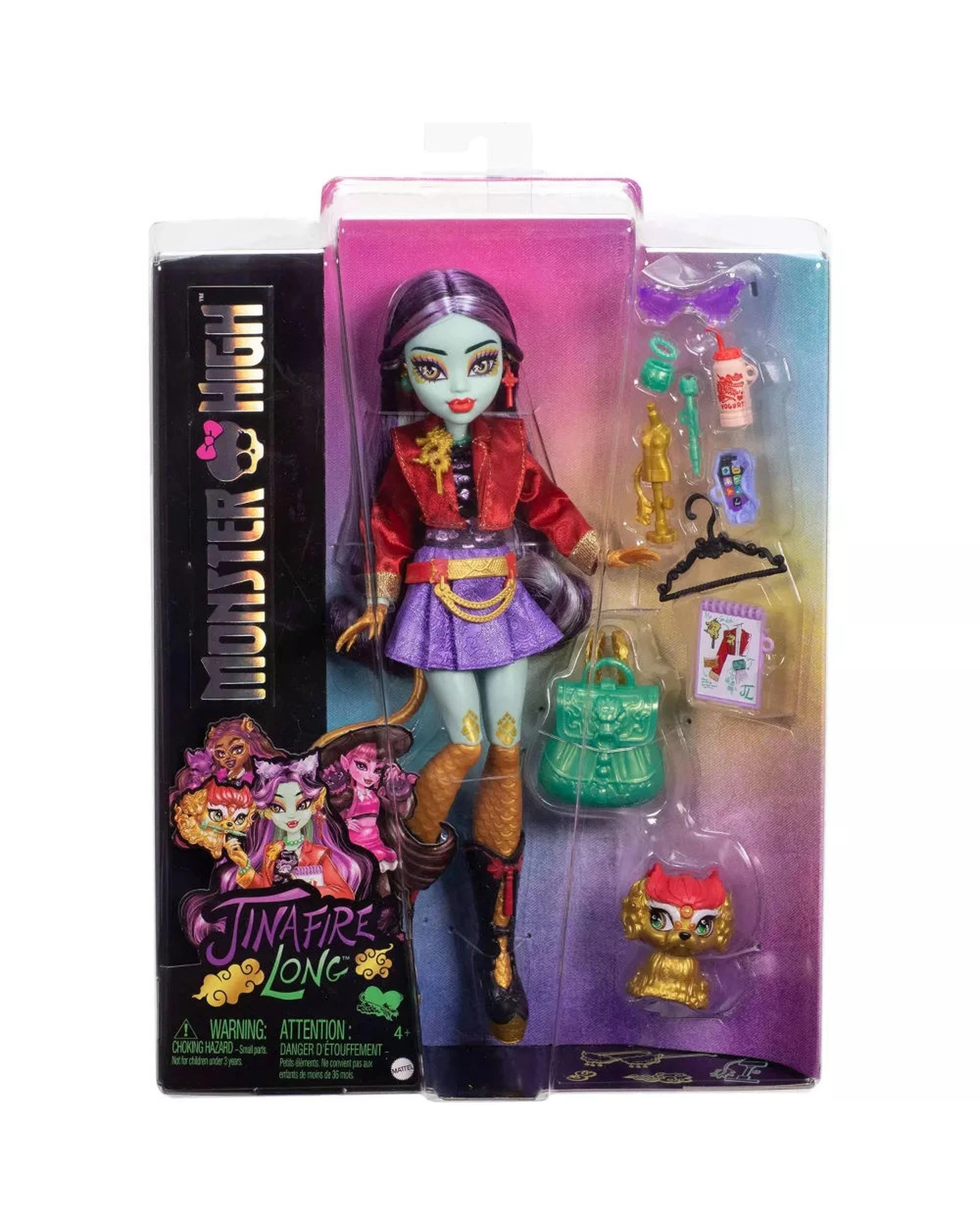 2 Monster High Jinafire Long Fashion Doll, 2 of 6