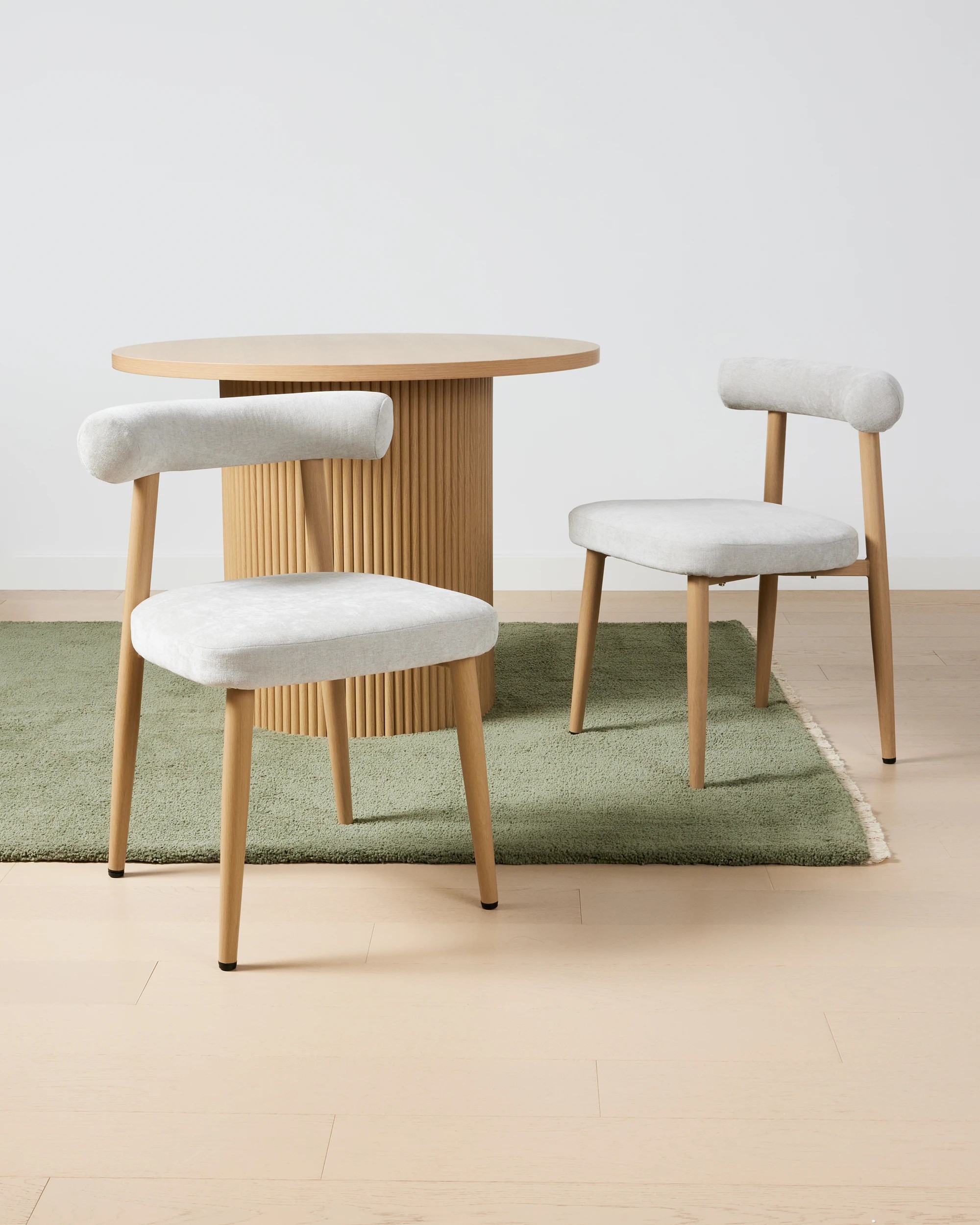 1 Henry Set of 2 Dining Chairs - Grey, 1 of 8