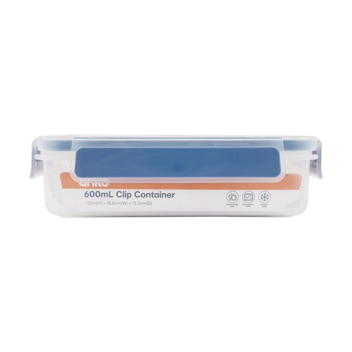4 600ml Clip Container, 4 of 4