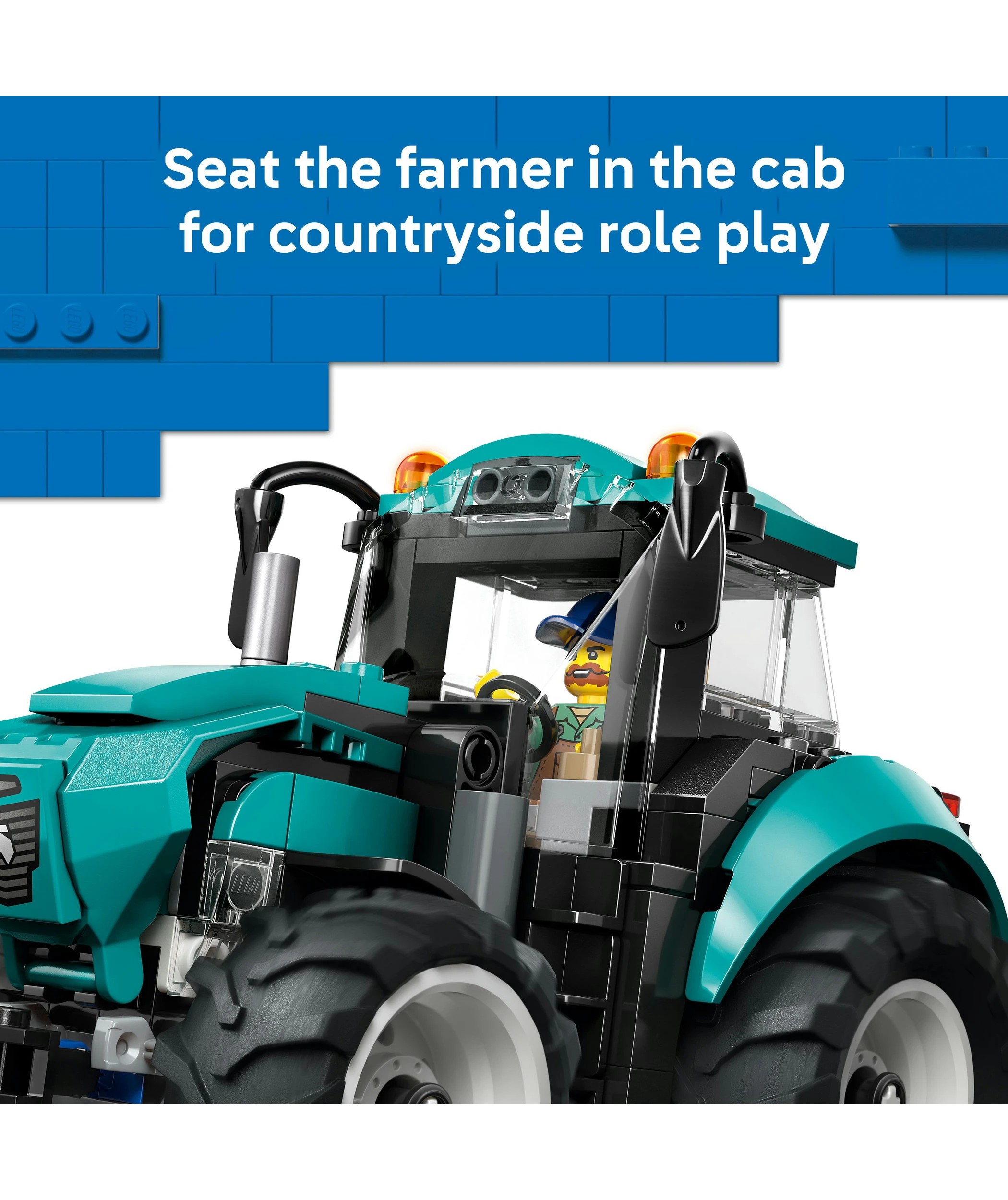 7 LEGO City Tractor 60498, 7 of 10