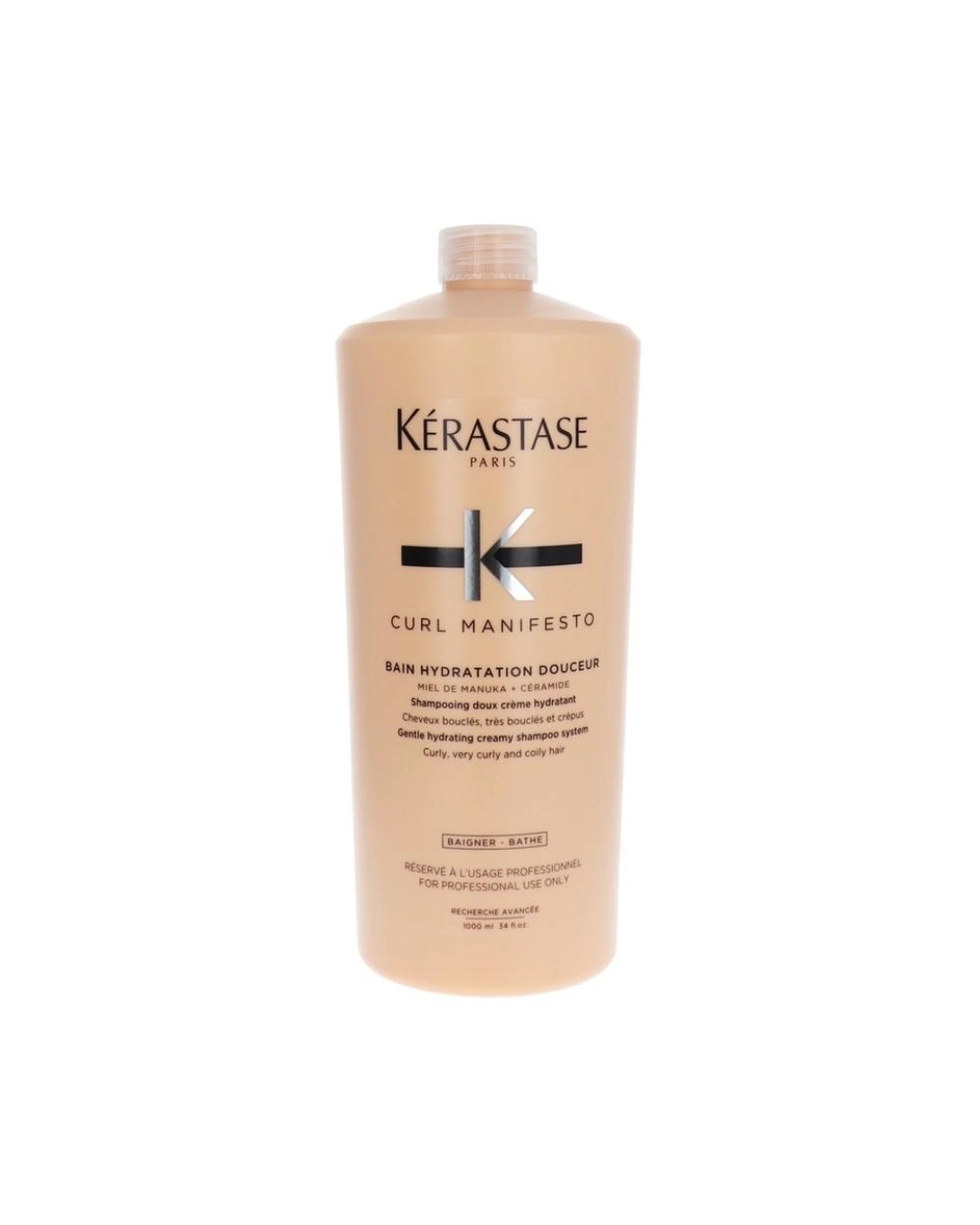 1 Kerastase Curl Manifesto Bain Hydratation Douceur Shampoo 1 Litre (1000mL), 1 of 1