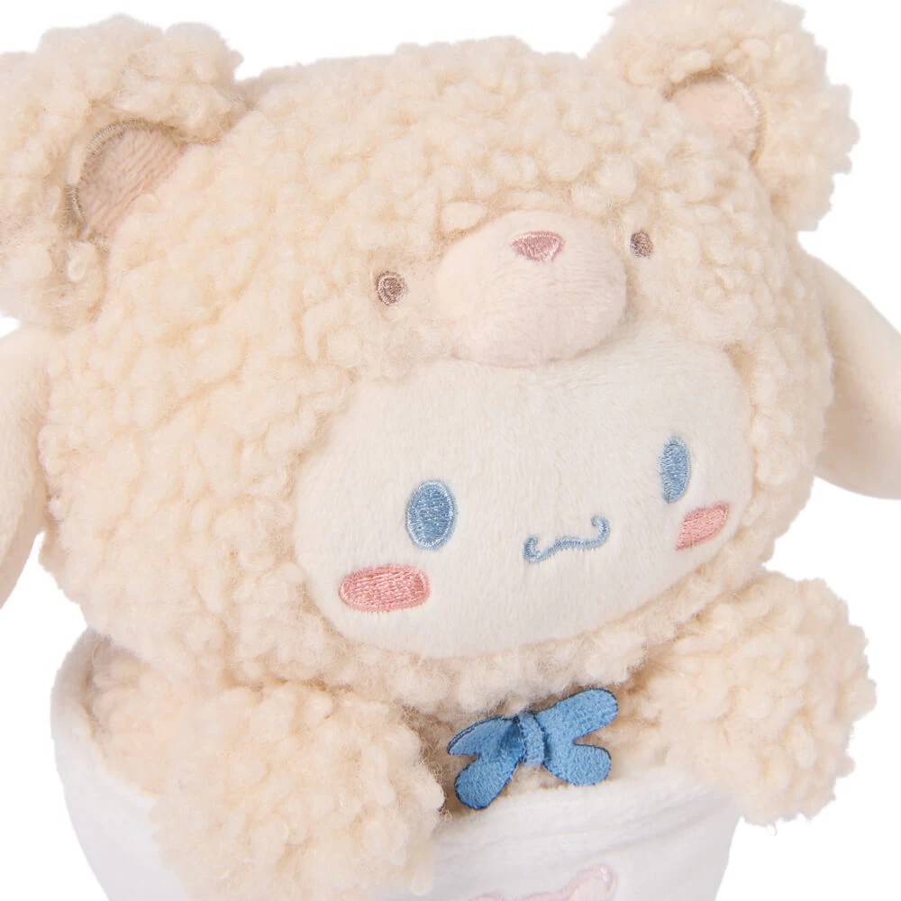 5 Gund Hello Kitty and Friends Cinnamoroll Latte Bear Small 15cm Plush, 5 of 5