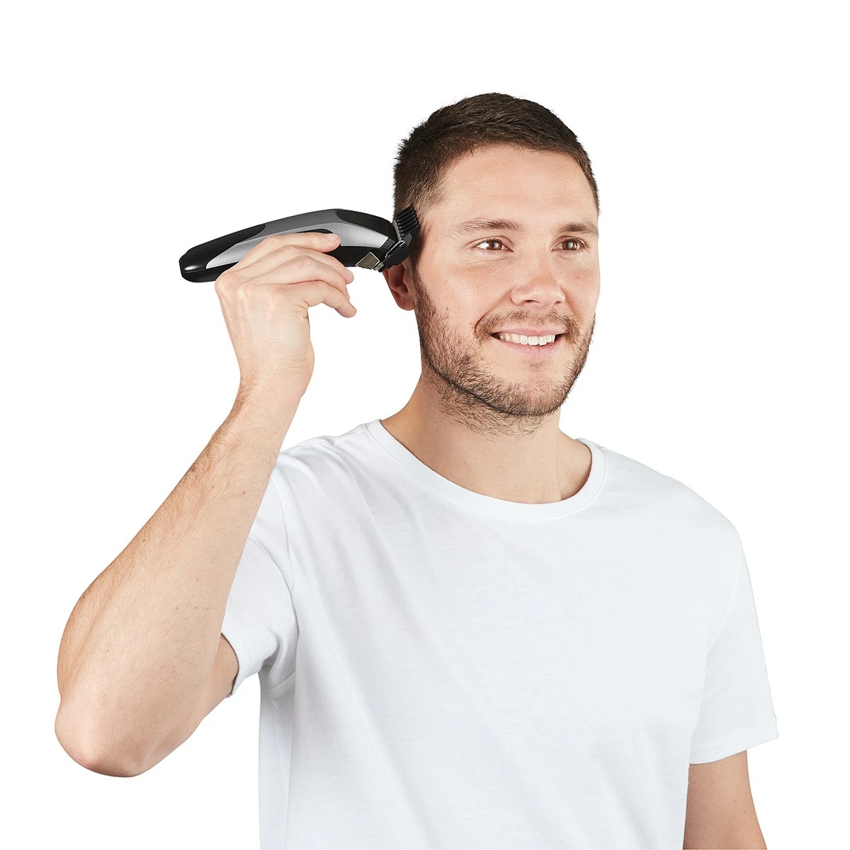 1 Cordless Haircut Kit - Silver, 1 of 7