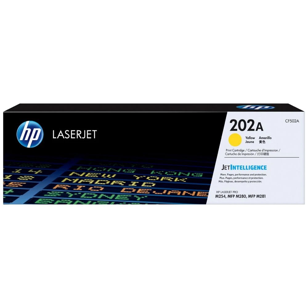 1 HP 202A Toner Cartridge Yellow, 1 of 6