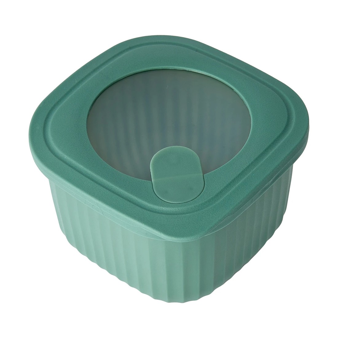 9 4 Piece Square Nested Food Storage Set - Green, 9 of 10