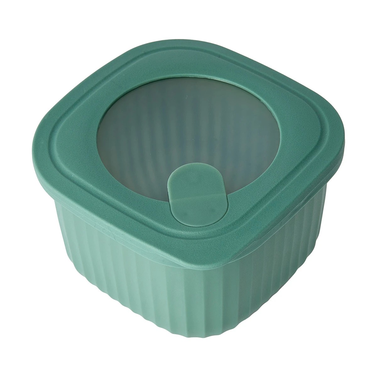 9 4 Piece Square Nested Food Storage Set - Green, 9 of 10