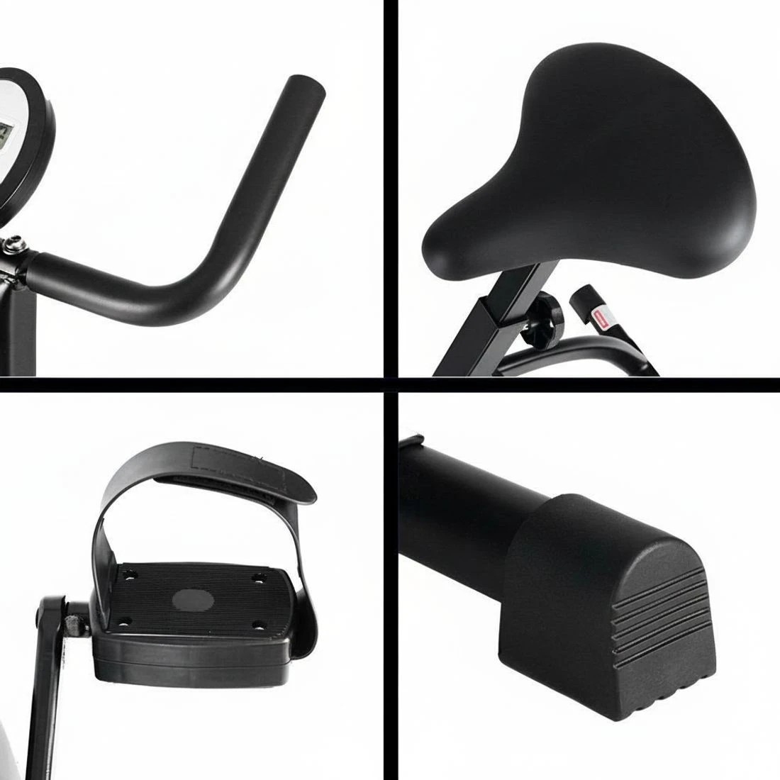 6 Everfit Folding Exercise Bike Magnetic X-Bike Bicycle Indoor Cycling - Black, 6 of 6